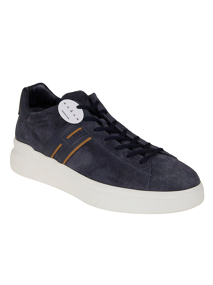 H580 Allacciato H Profilo Black Calfskin Calzature
