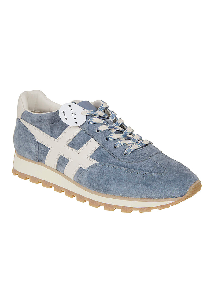 H701 Allacciato H Grey Calfskin Calzature
