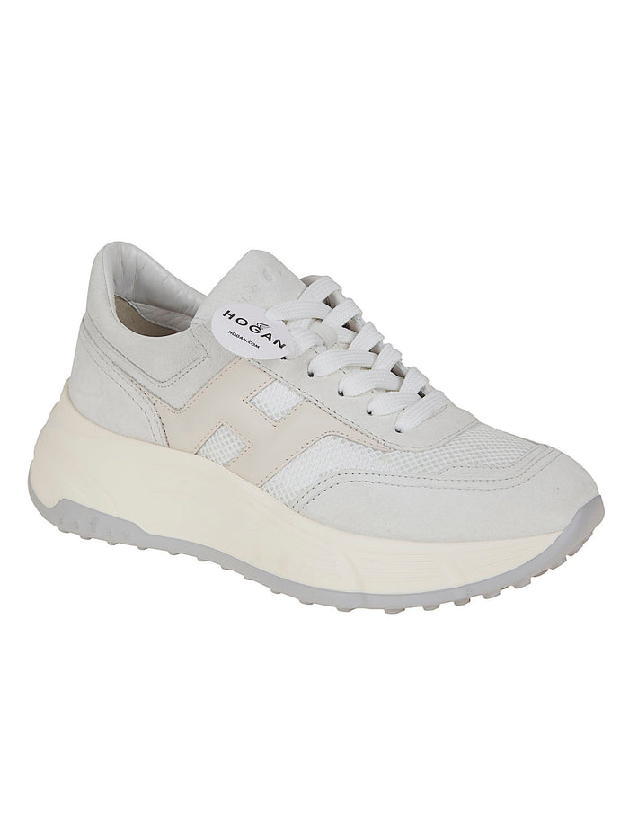 H669 Allacciato H Grey Calf Leather | Calzature