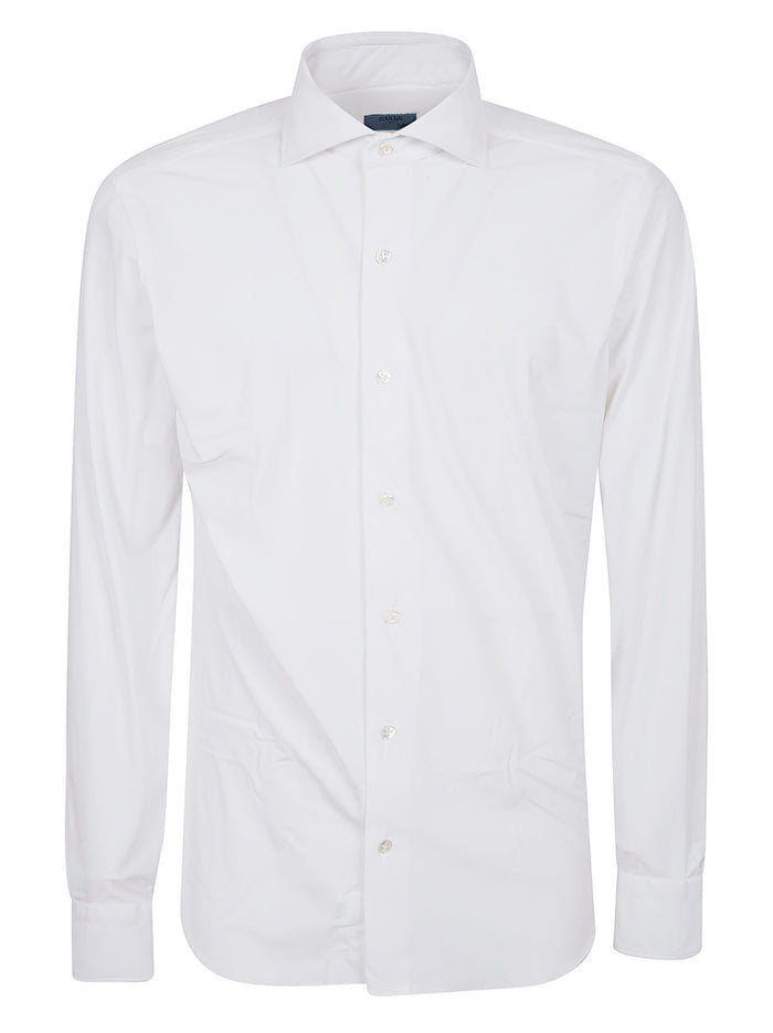 Neck Shirt White Ny Sp Camicia