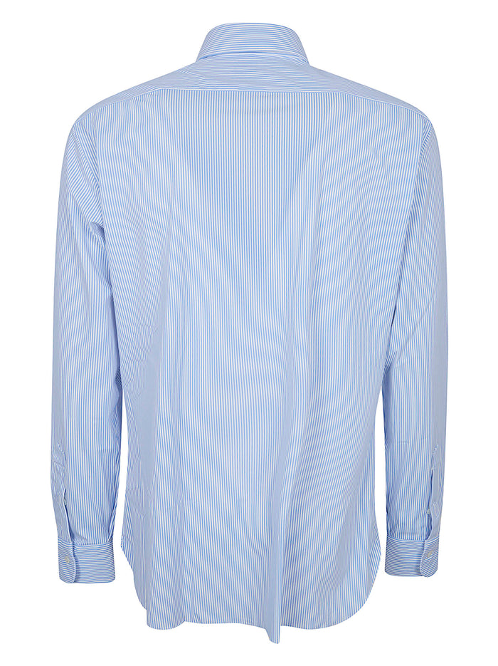 Neck Shirt Blue Ny Sp Camicia