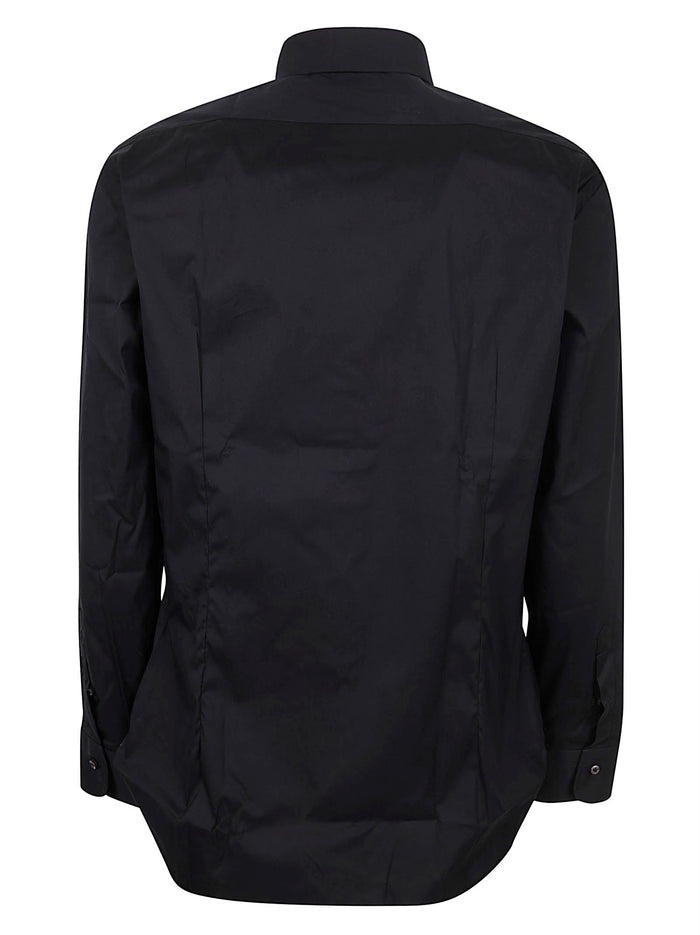 Neck Shirt Black Co Pa Ea Camicia
