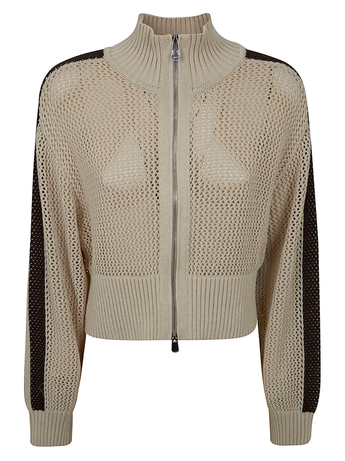 Spazio Felpa Rete Sport Grey Cotton Nylon