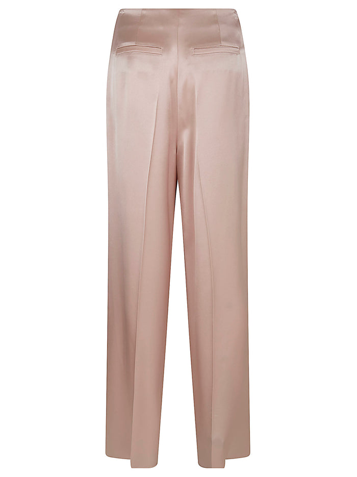 Limoncello Pantalone Satin Pink & Purple Pantaloni