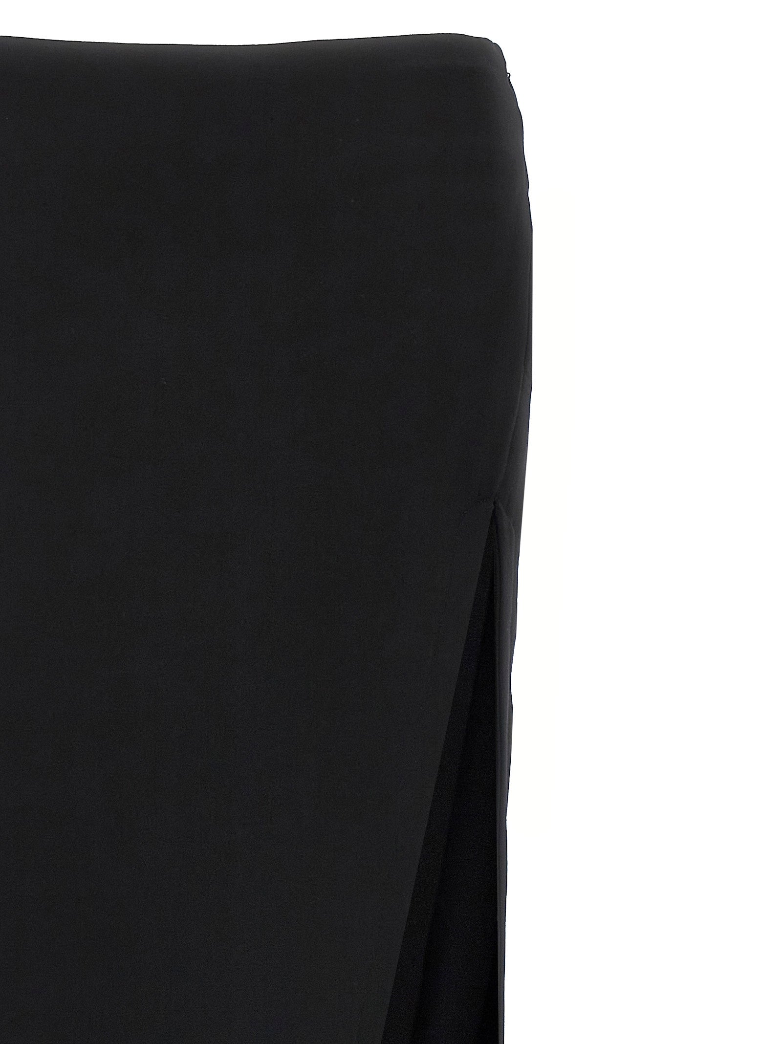 Janita skirt Black Lamb Leather (ovis Aries)
