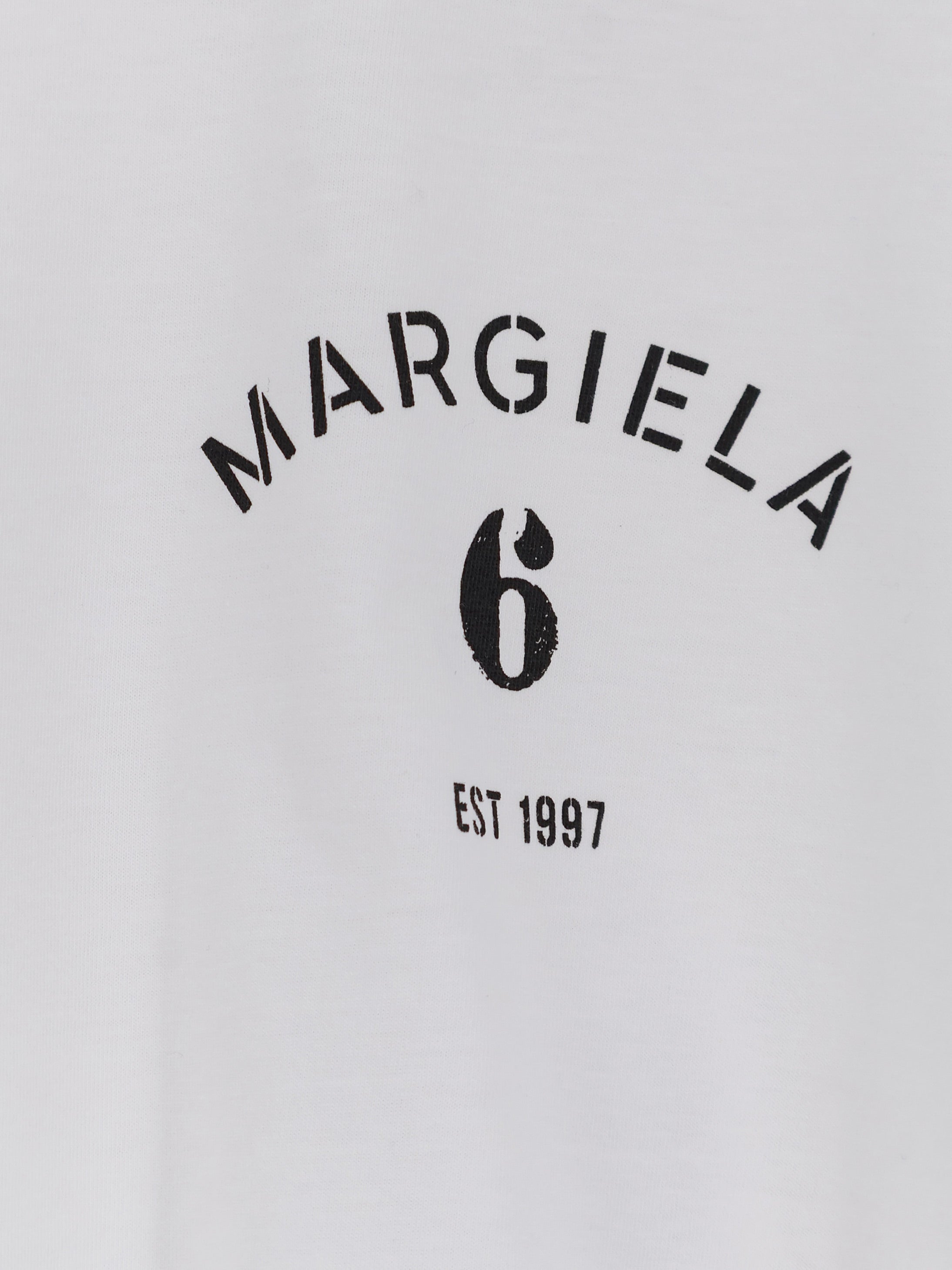 Mm6 Maison Margiela T-Shirts And Polos Cotone