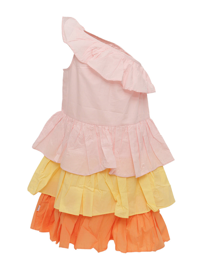 Cora Dress SS Pink Cotton Organic