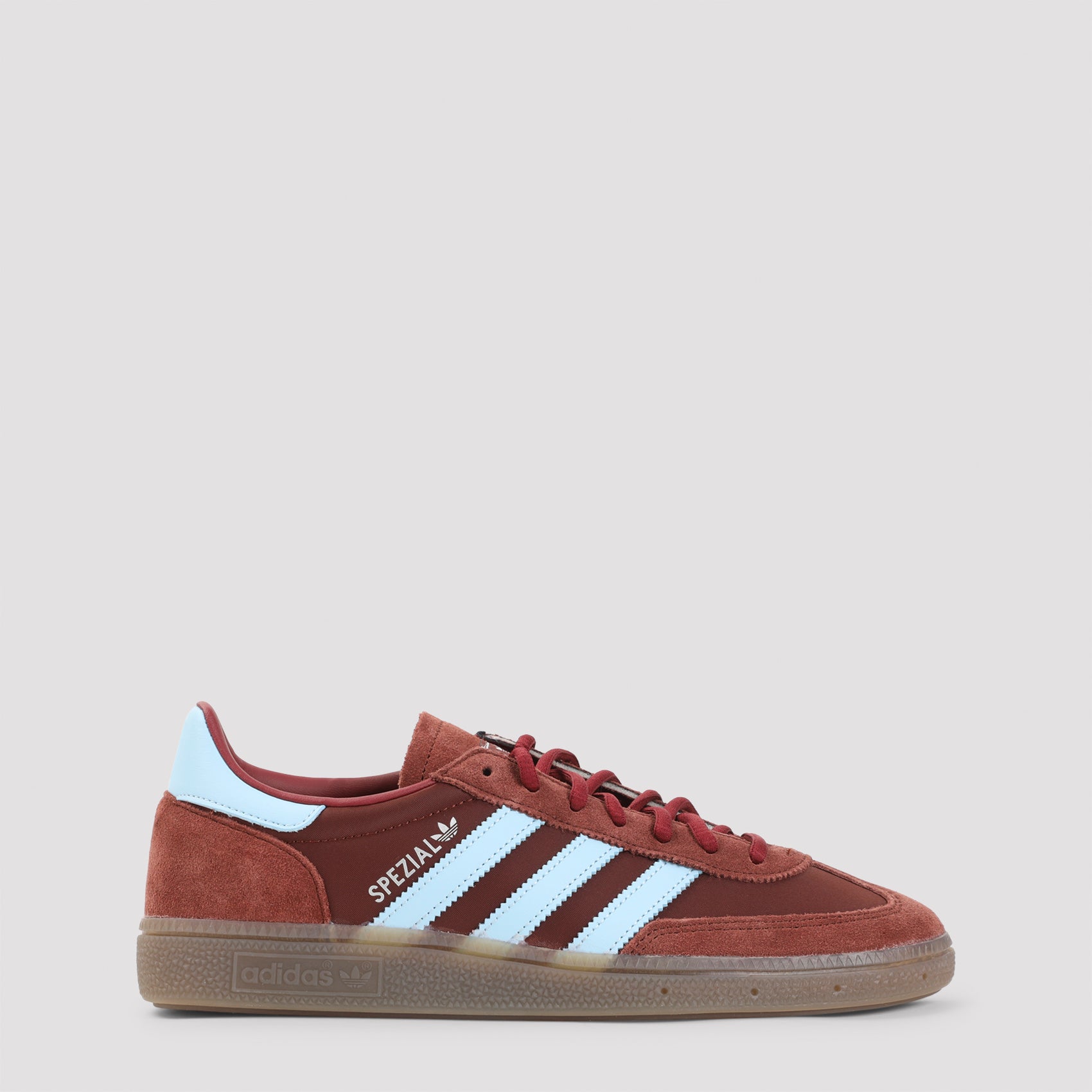 Handball Spezial Sneakers Red Suede Leather Textile Rubber