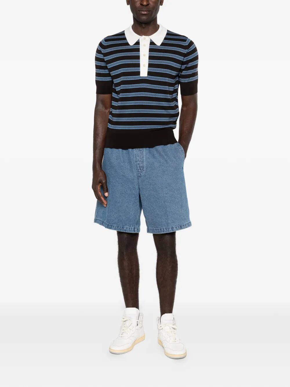 Easy Denim Short Blue Pant