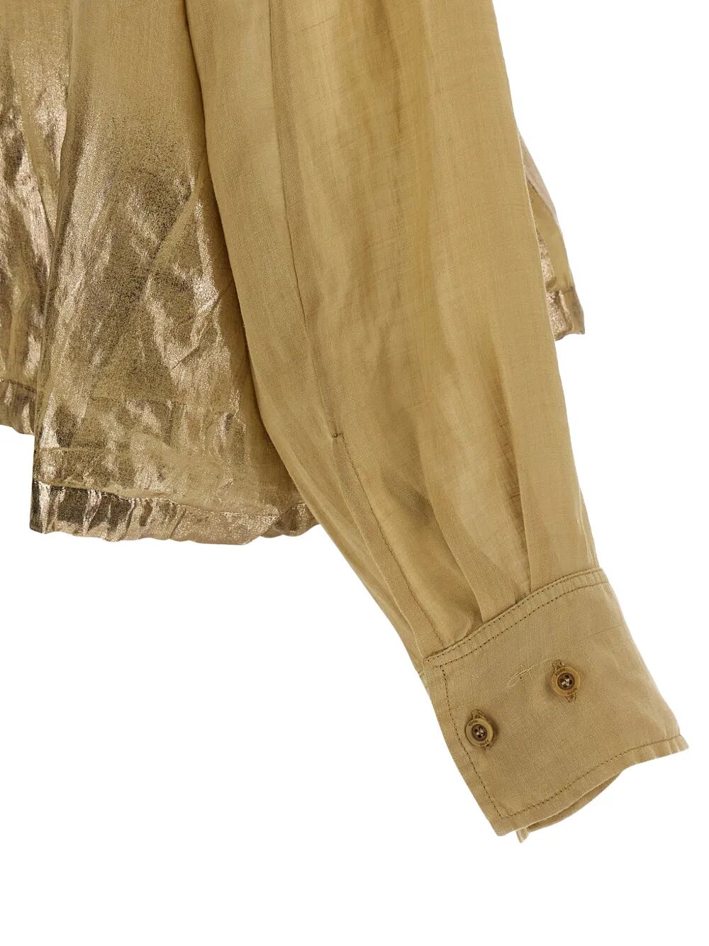 Shirt W Foil Green Tn Li