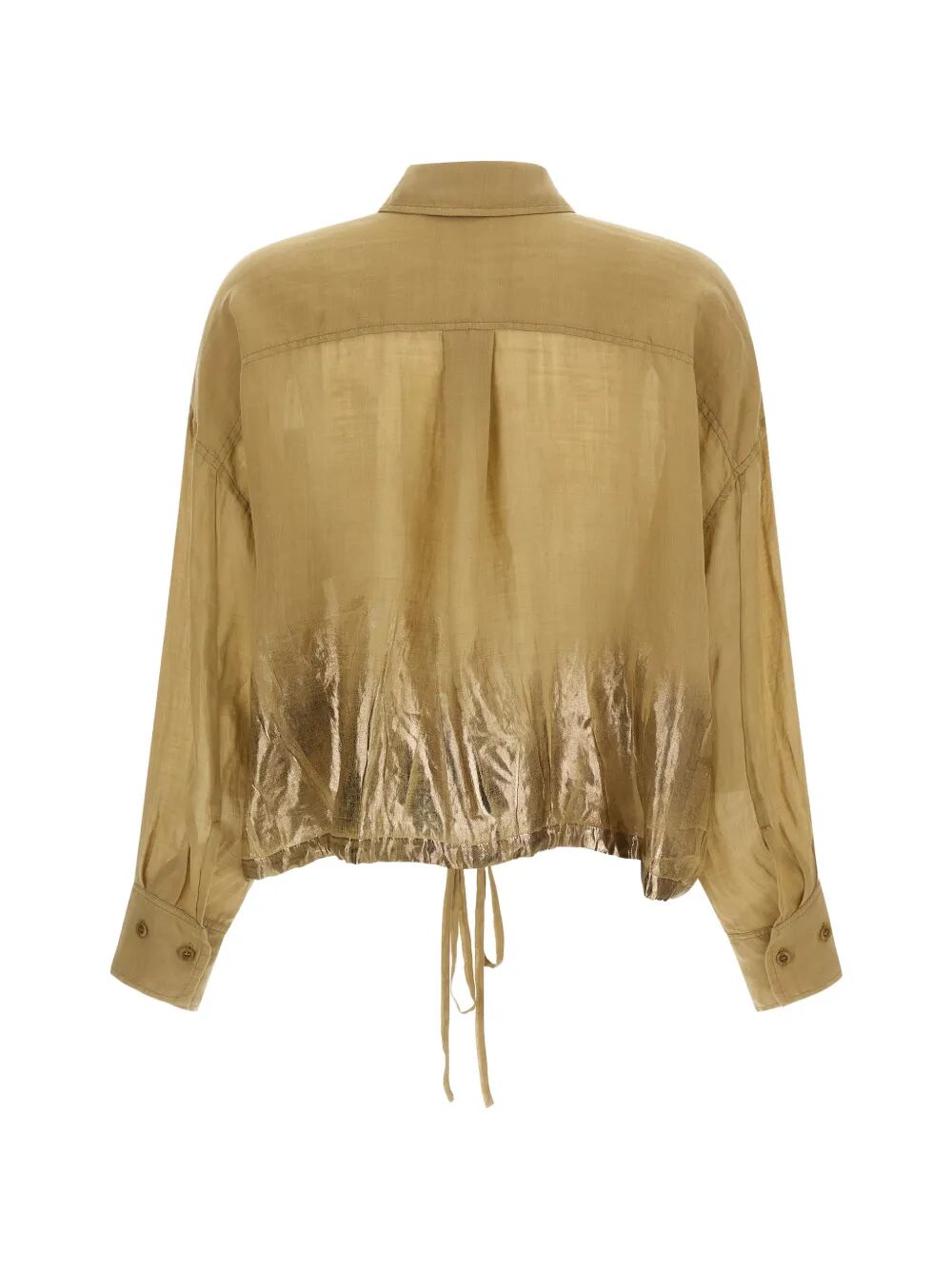 Shirt W Foil Green Tn Li