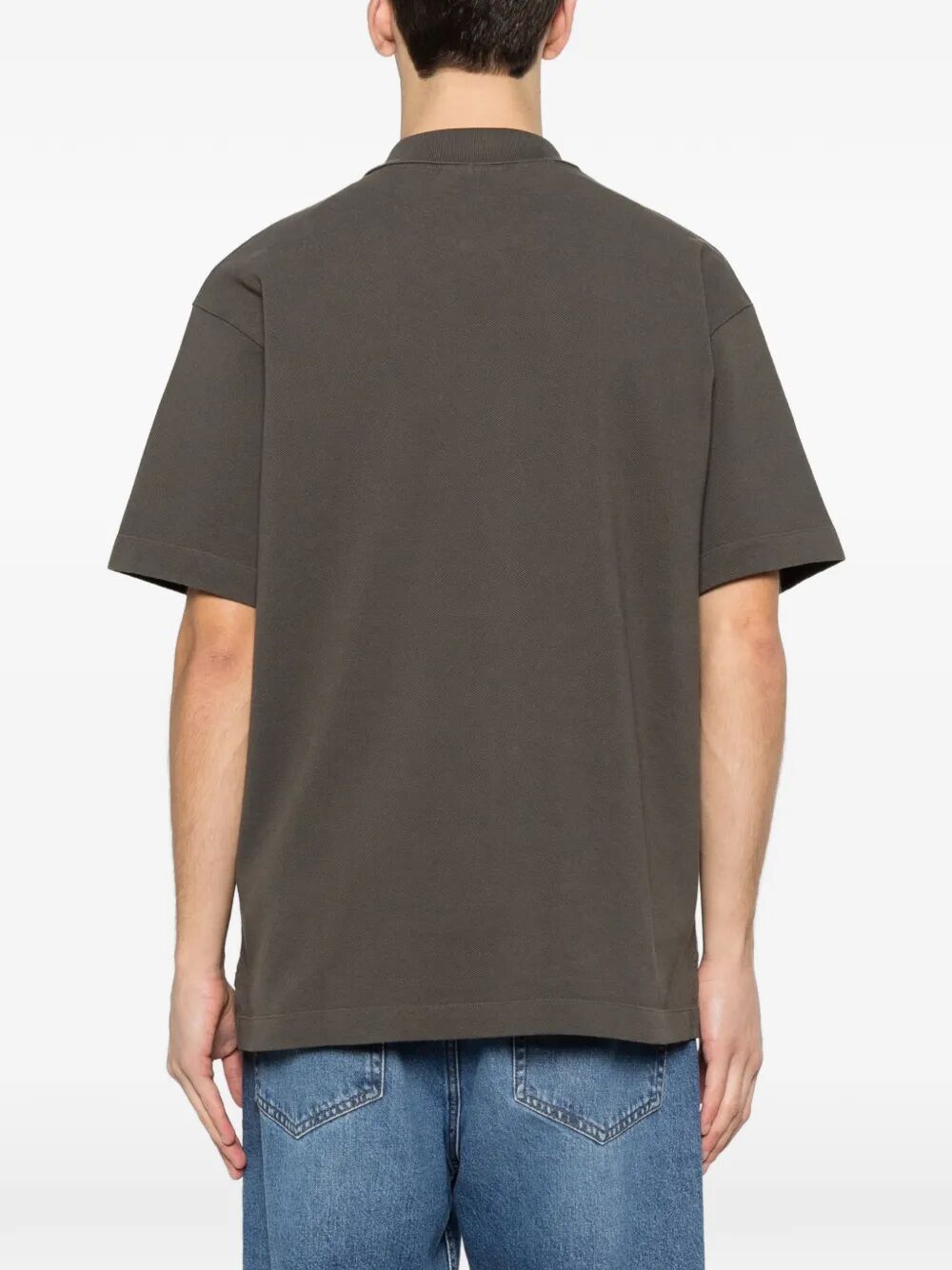 Dreaming Fox Comfort Polo Brown Organic Cotton