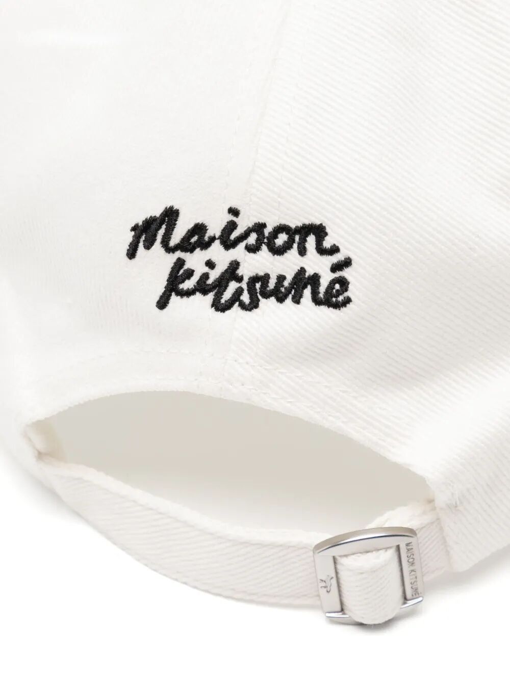 Fox Head Cap White Cotton Hat