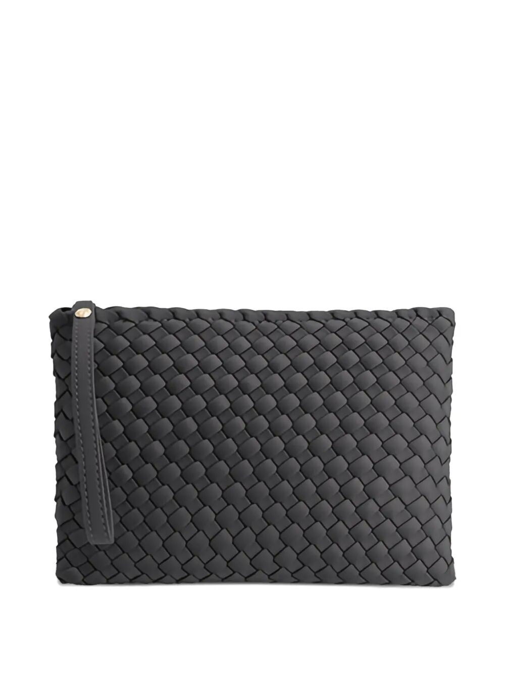Clutch Black Polyester Bag