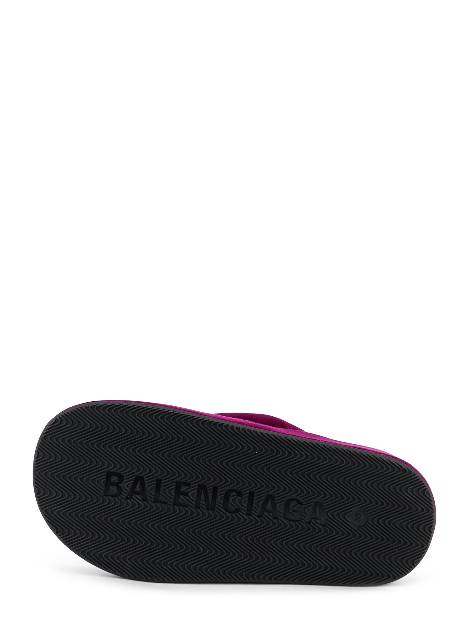 Balenciaga Sandals Purple Cotone/viscosa/gomma