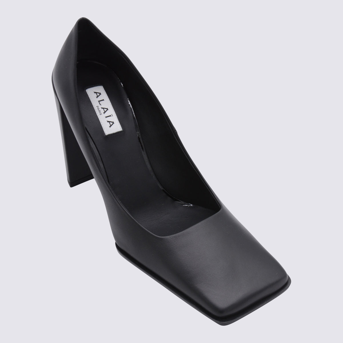 Alaia With Heel Black _le