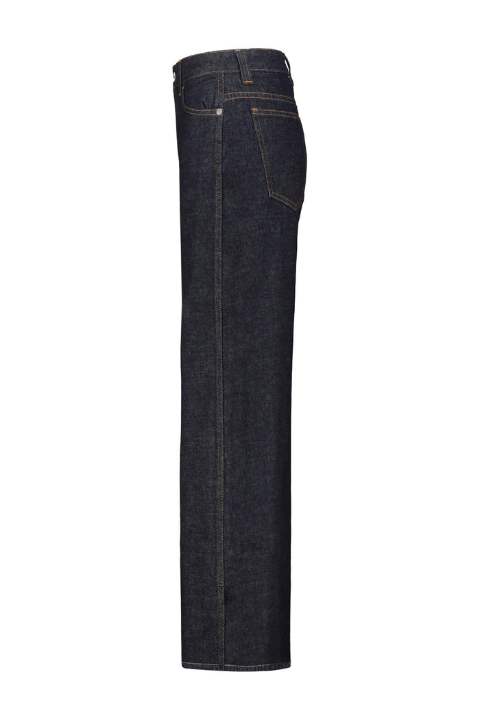 Dane Jean Blue Cotton Polyurethane
