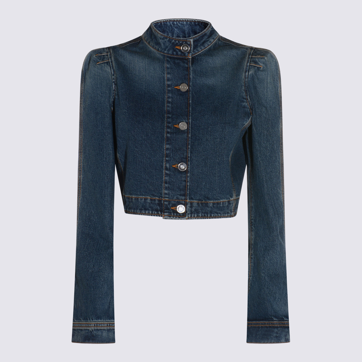 Alaia Jackets Bleu Delave _co Polyurethane