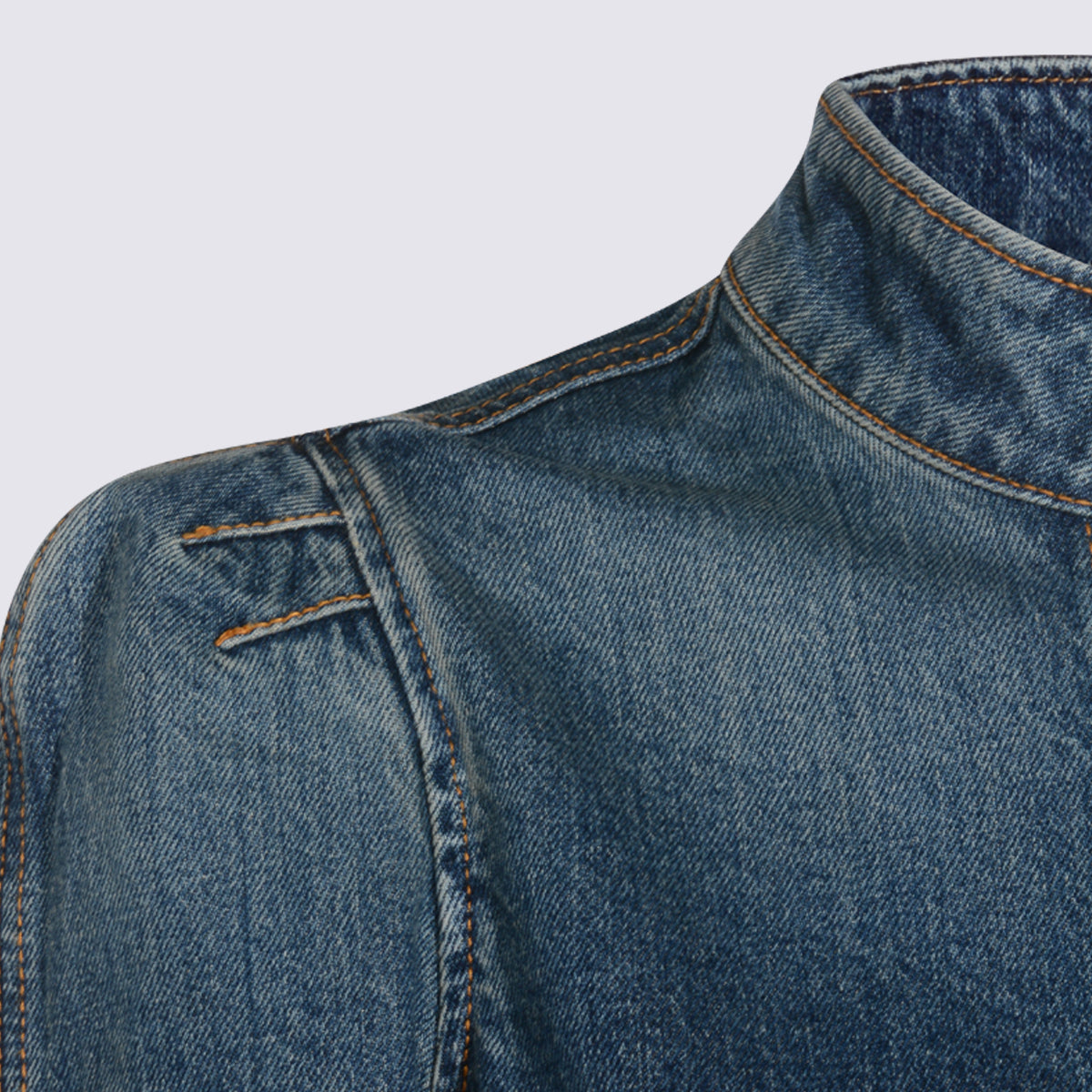 Alaia Jackets Bleu Delave _co Polyurethane