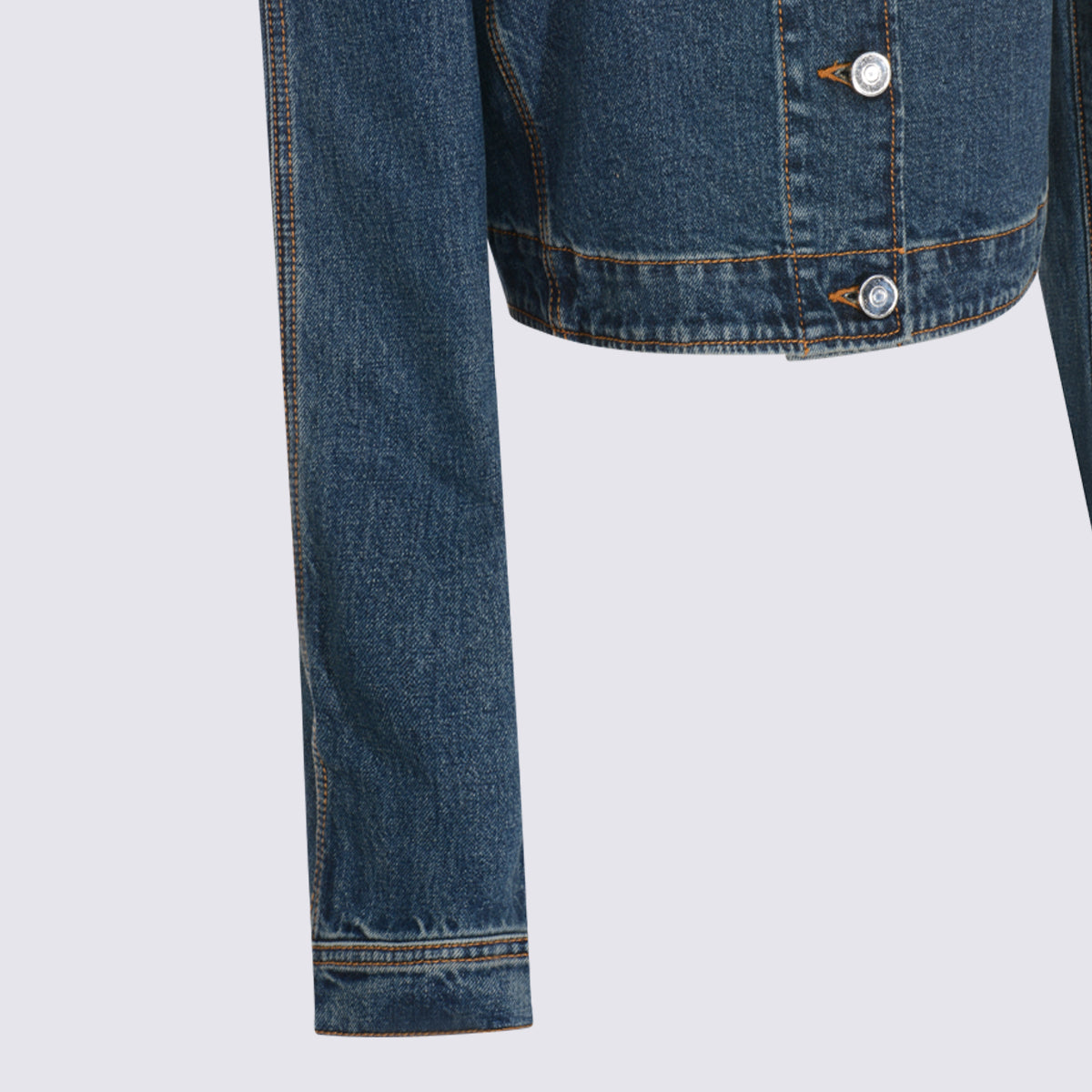 Alaia Jackets Bleu Delave _co Polyurethane