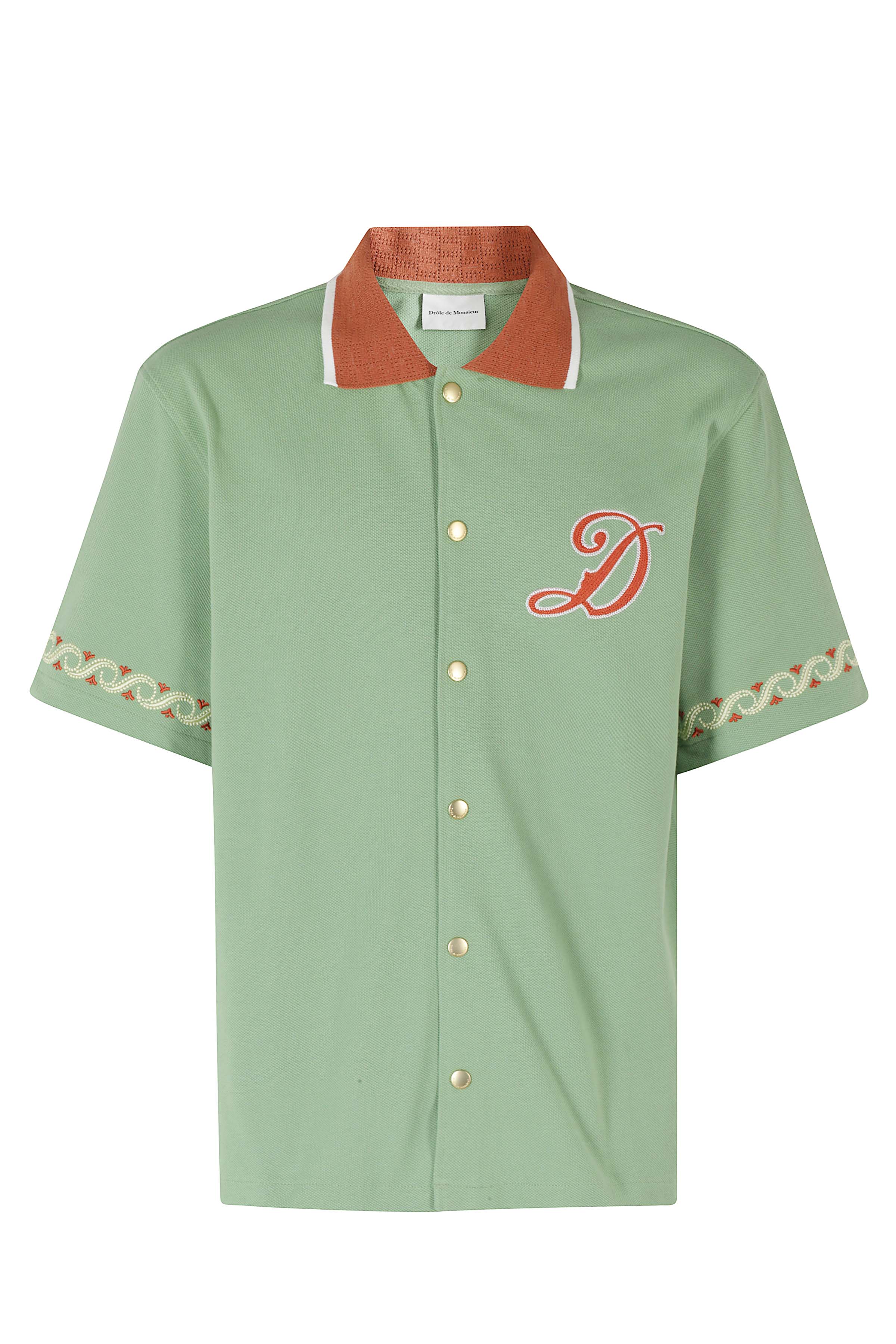 Chemise Green Cotone Camicia