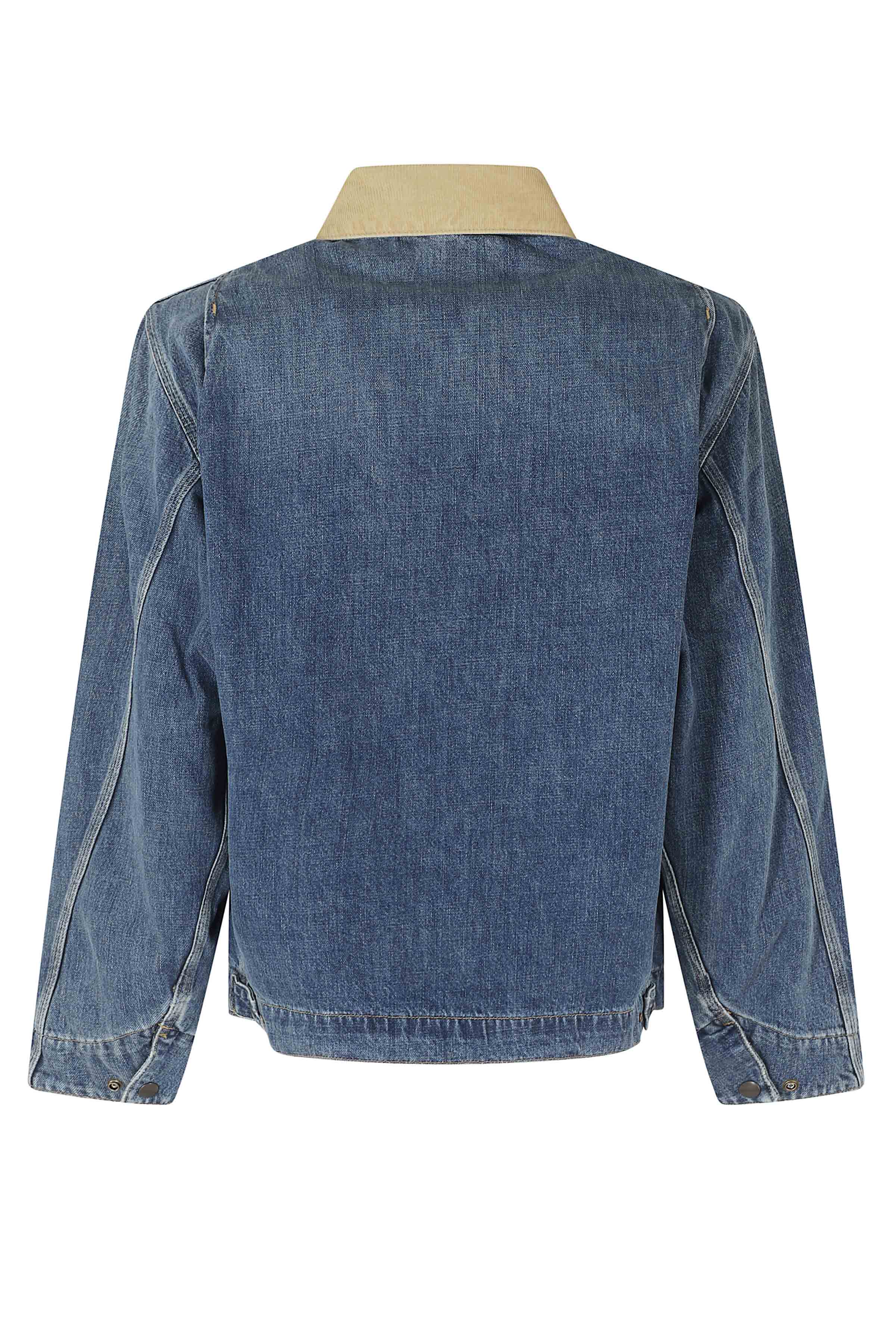 Og Detroit Jacket Blue Cotone Giubbotto