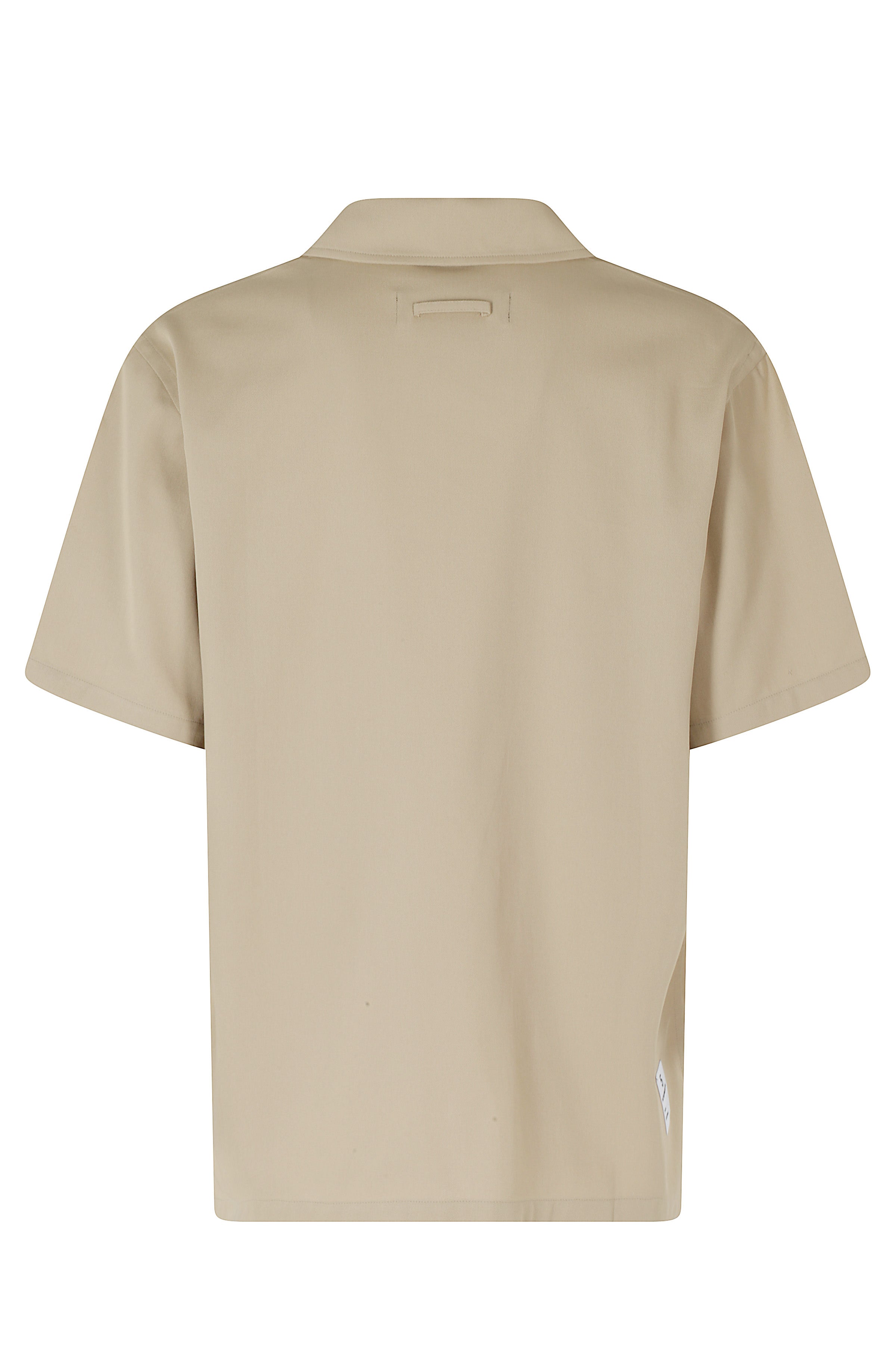 Cape Camicia Bowling Brown Cotone