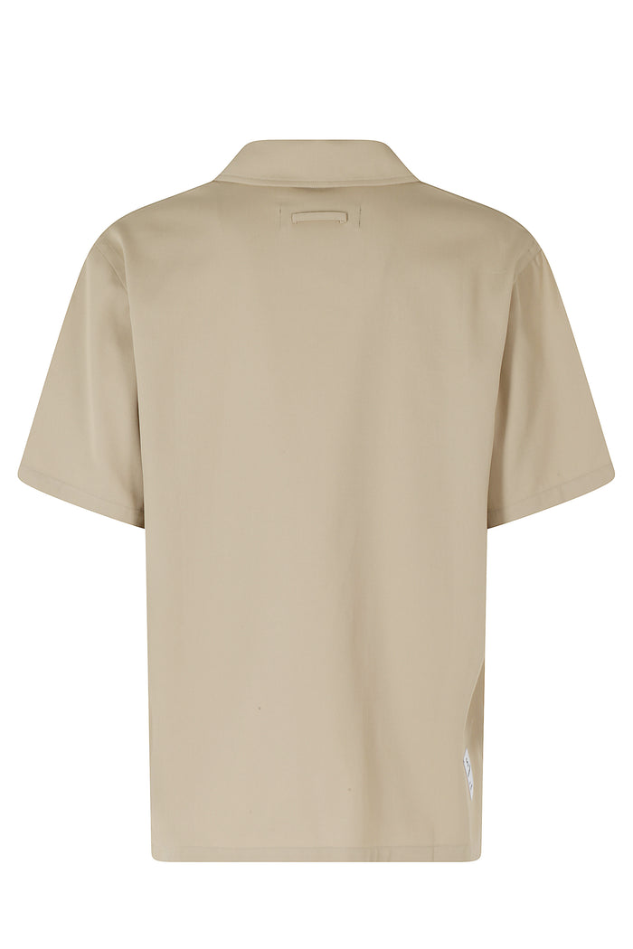 Cape Camicia Bowling Brown Cotone