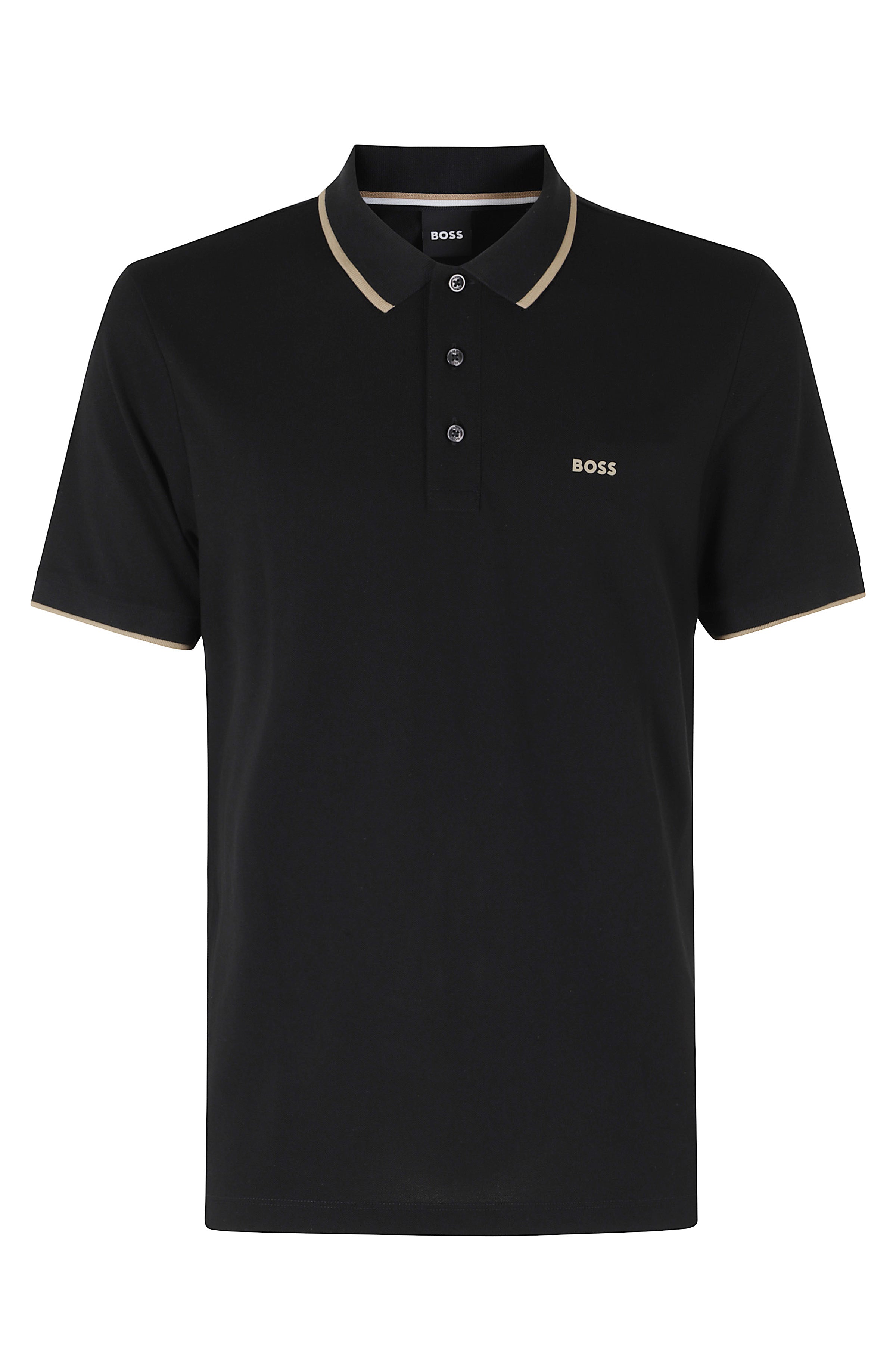Parlay 190 Jersey Black Cotone Polo
