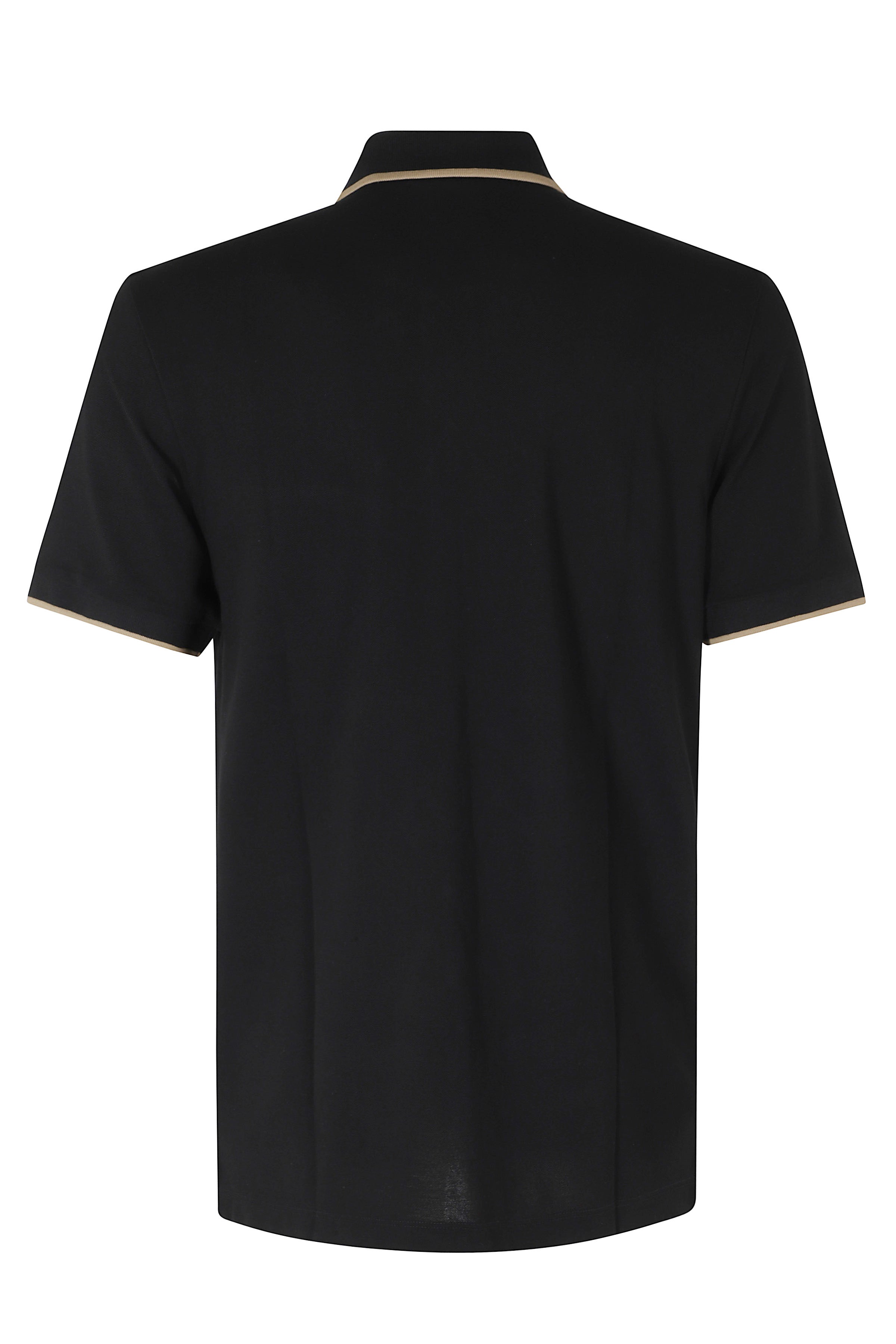 Parlay 190 Jersey Black Cotone Polo