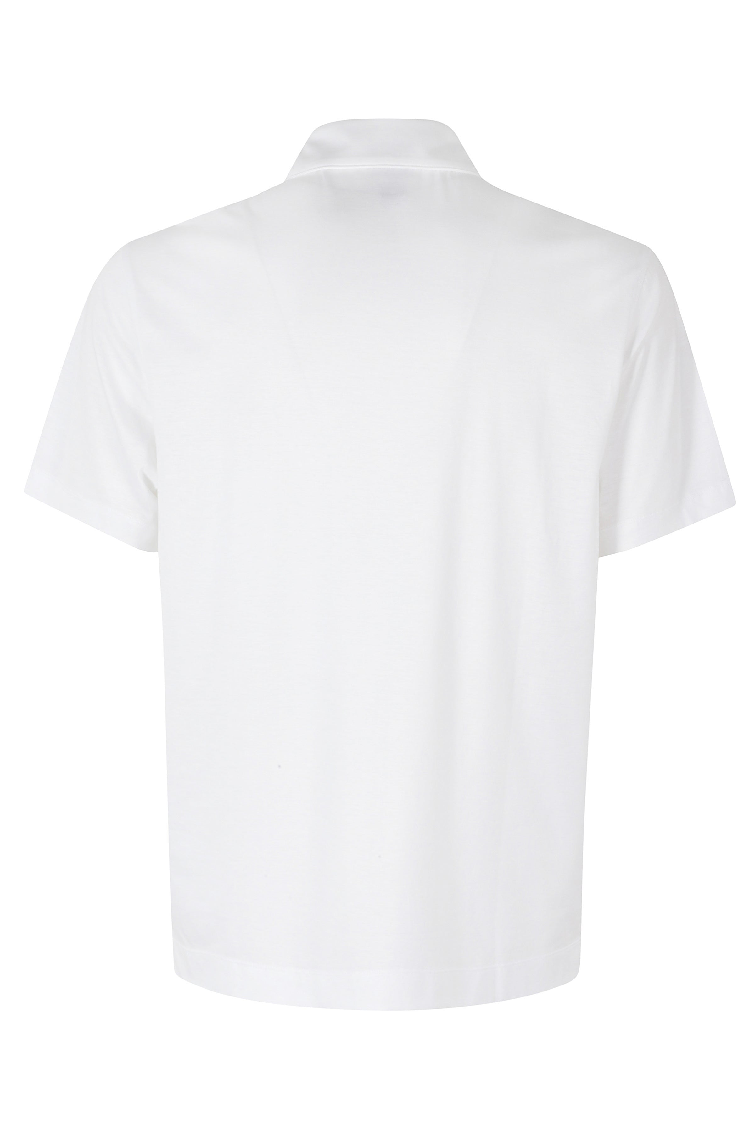 H Paras White Lyocell Cotone Polo
