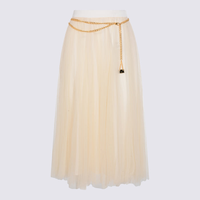 Elisabetta Franchi Skirts Milk _pa