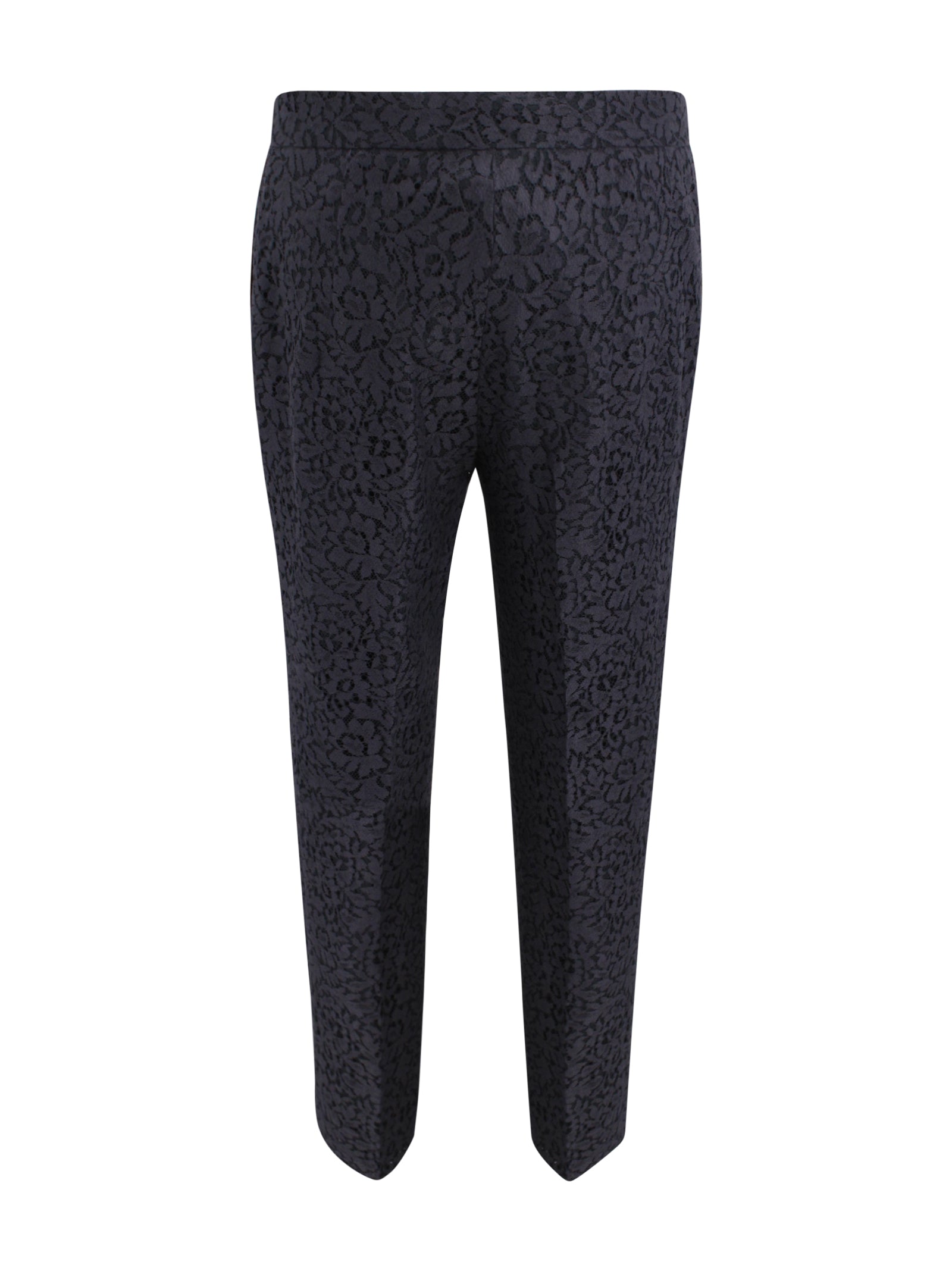 Max Mara Studio Trousers Blue Poliamide