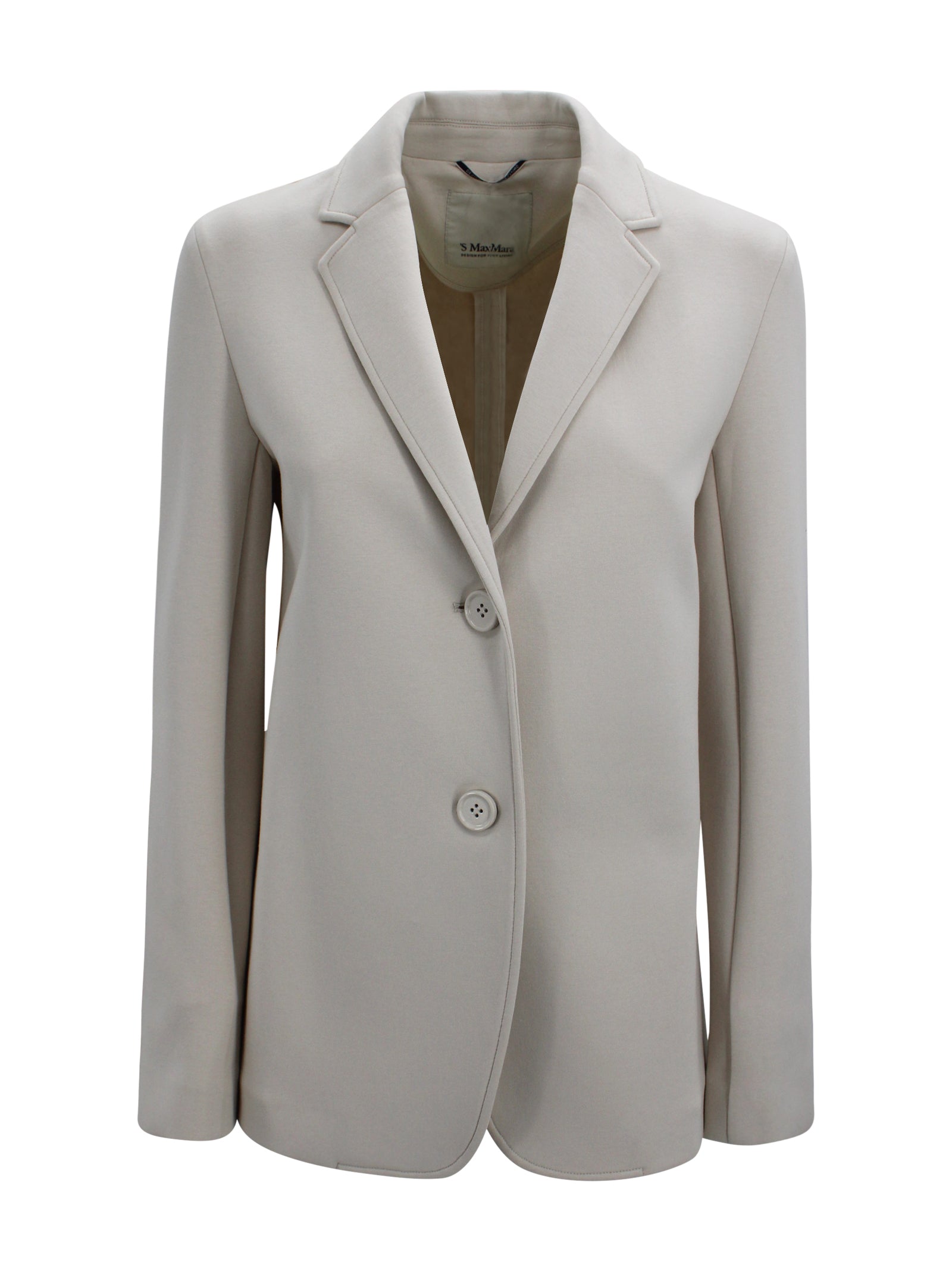 S Max Mara Jackets Beige Wool