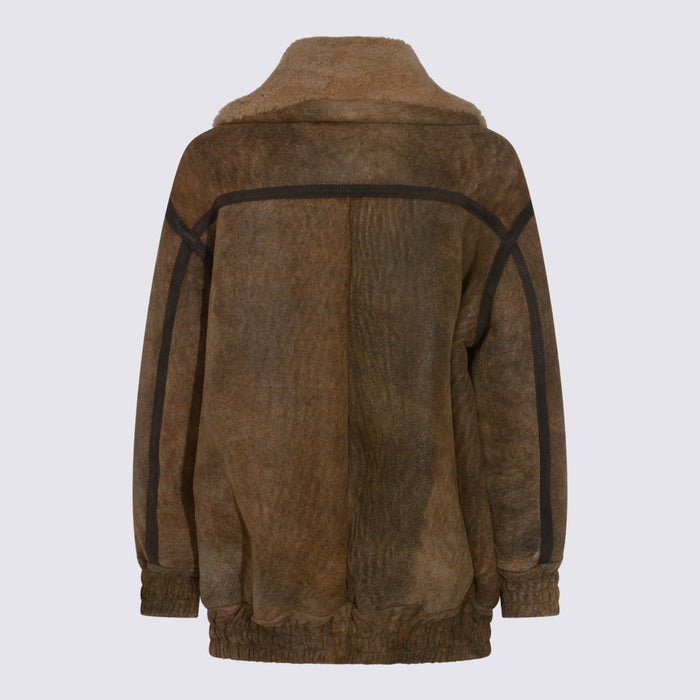 Salvatore Santoro Jackets Brown _le