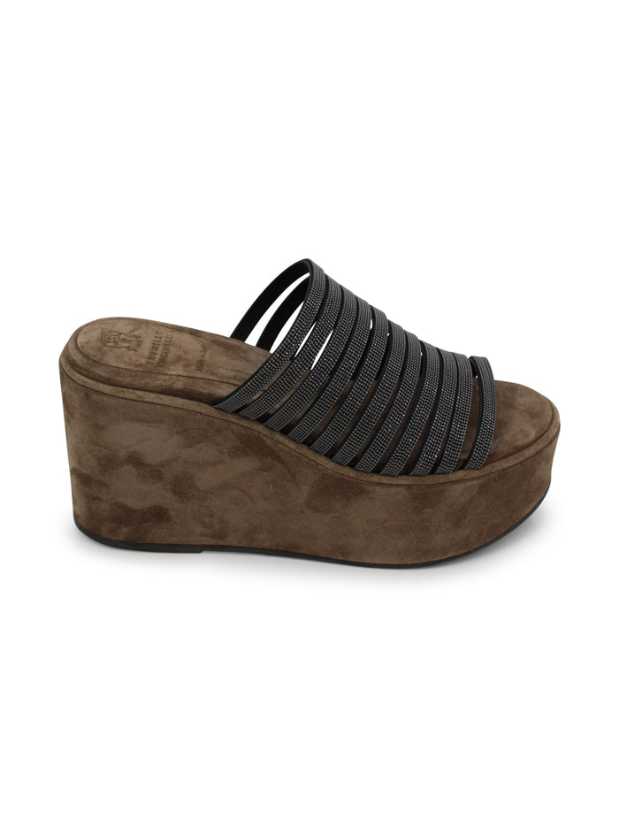 Brunello Cucinelli Flat shoes Black Leather