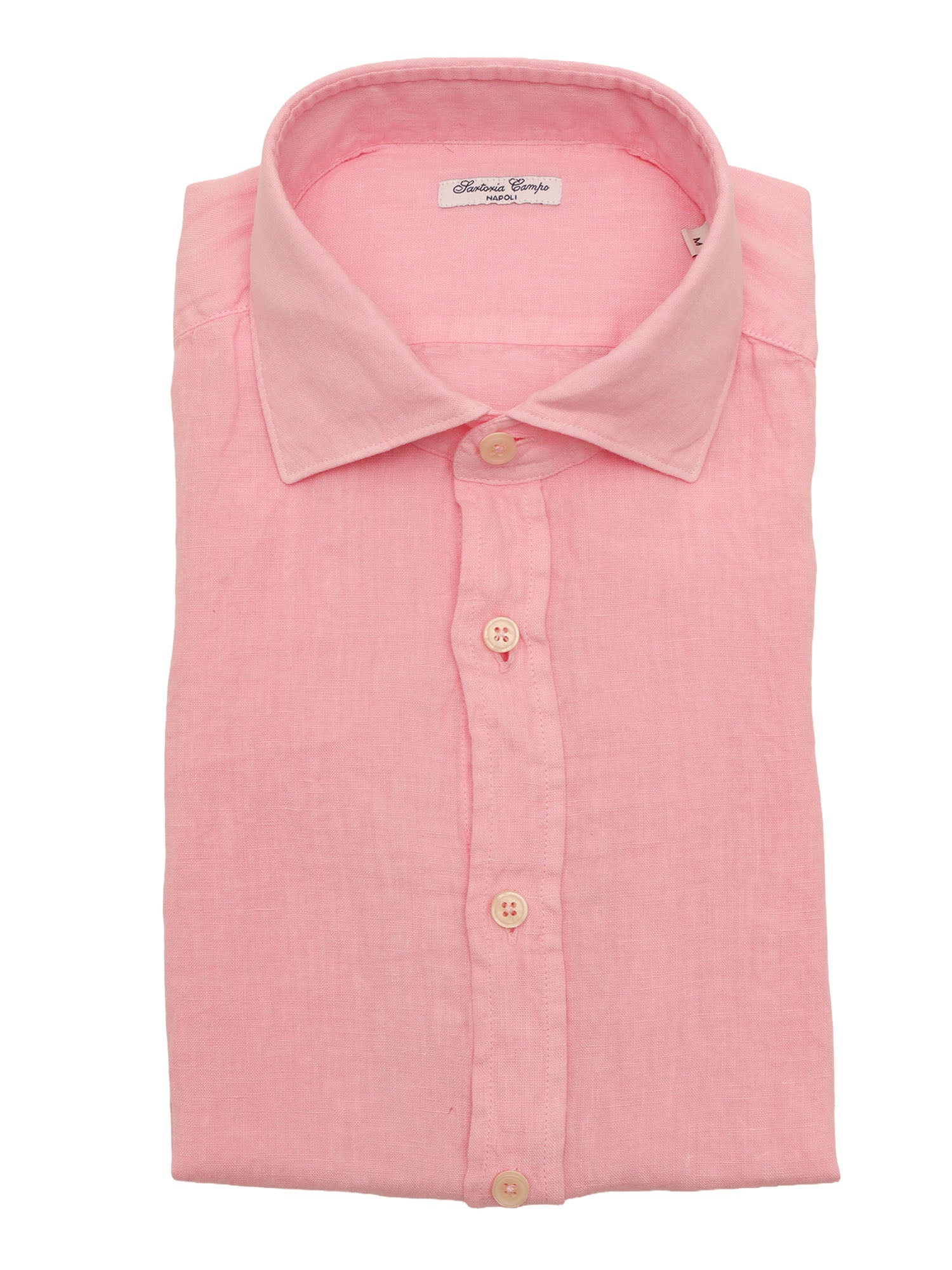 Mens Shirt Pink Cotton