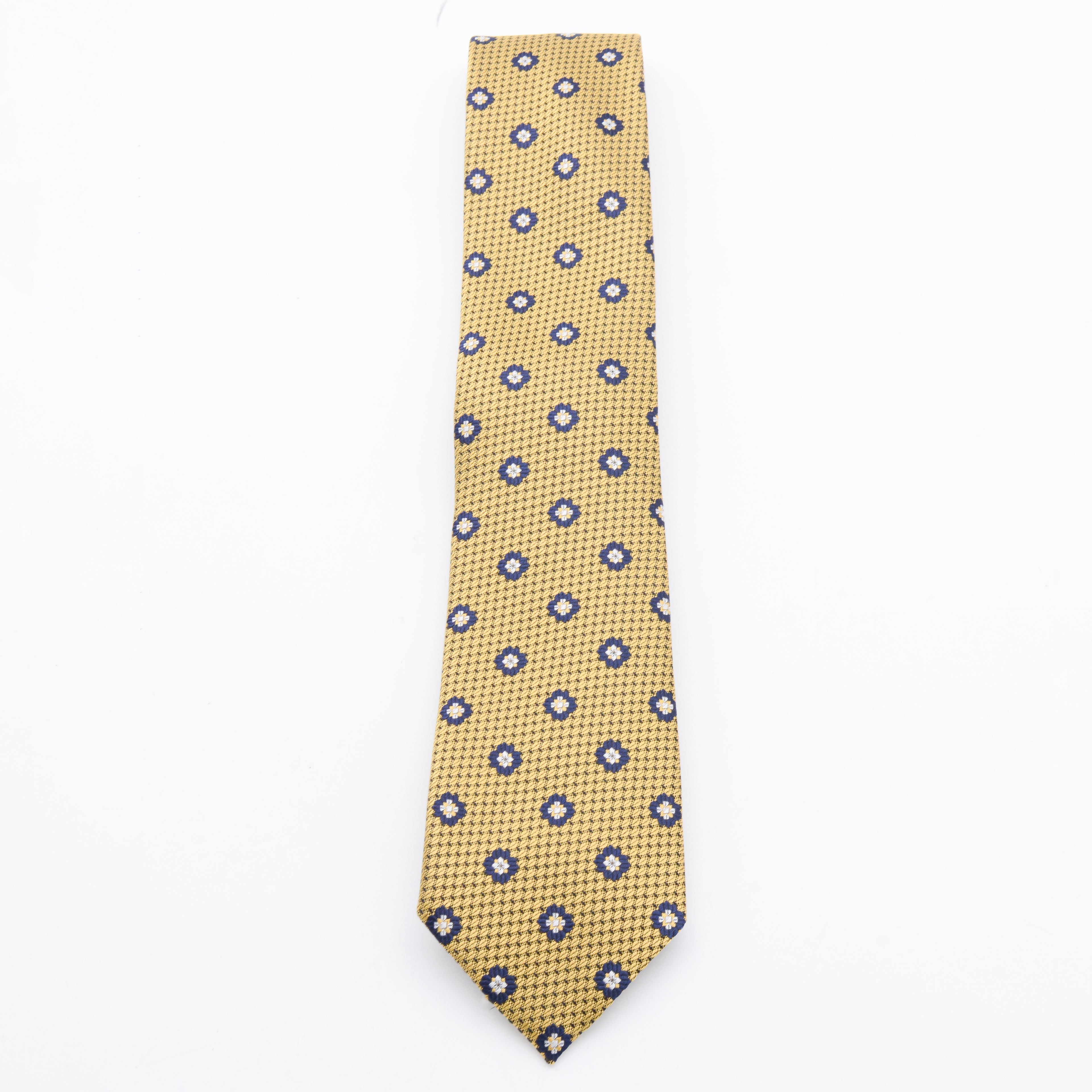 Zegna Ties Yellow _co