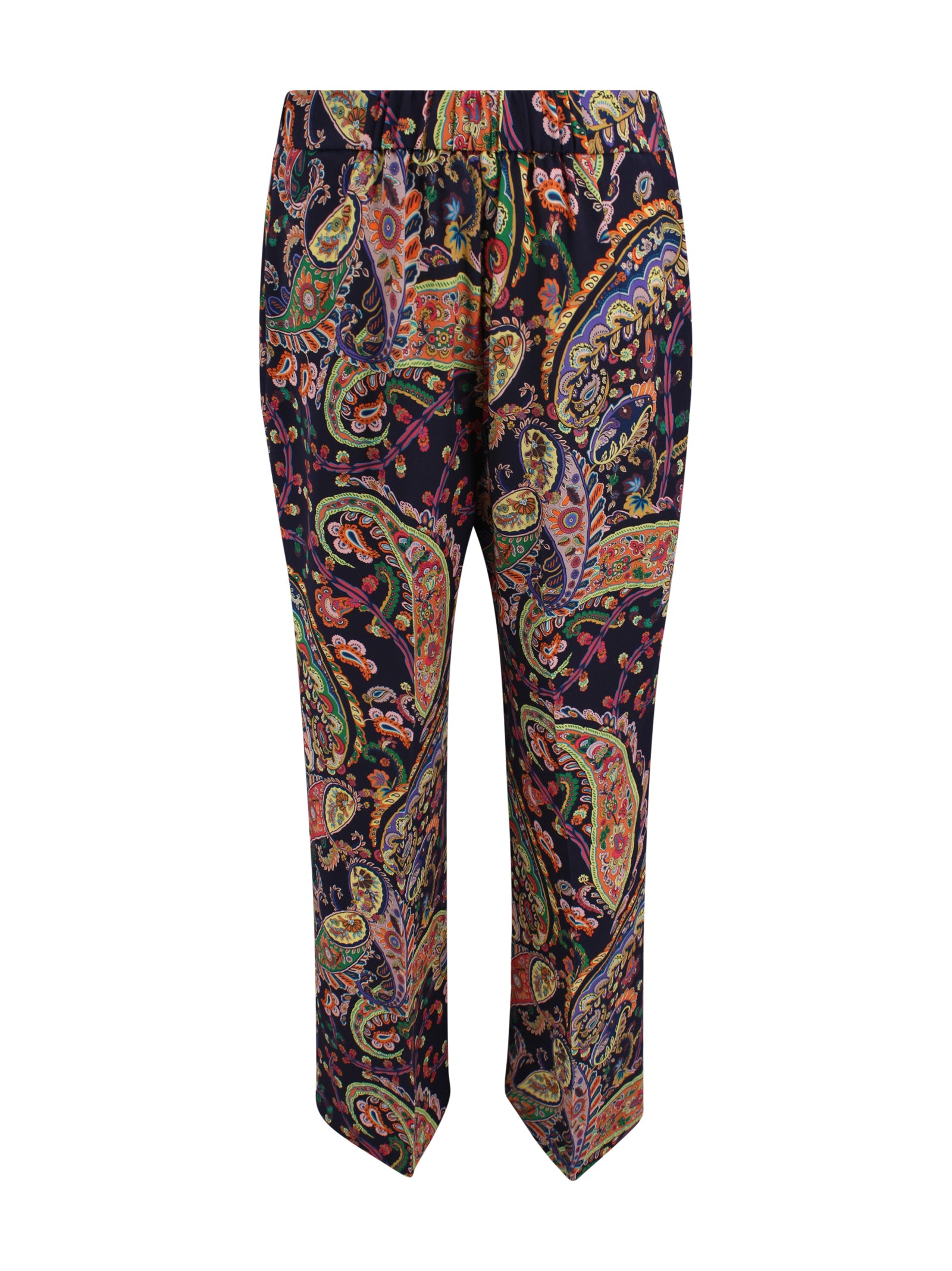 Etro Trousers Blue Fabric