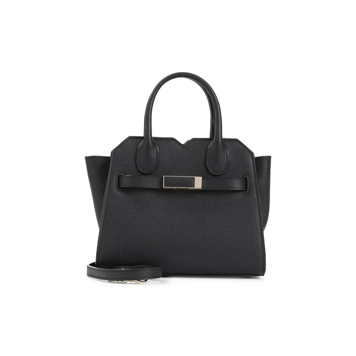 Milano Micro Bag Black Calf Leather