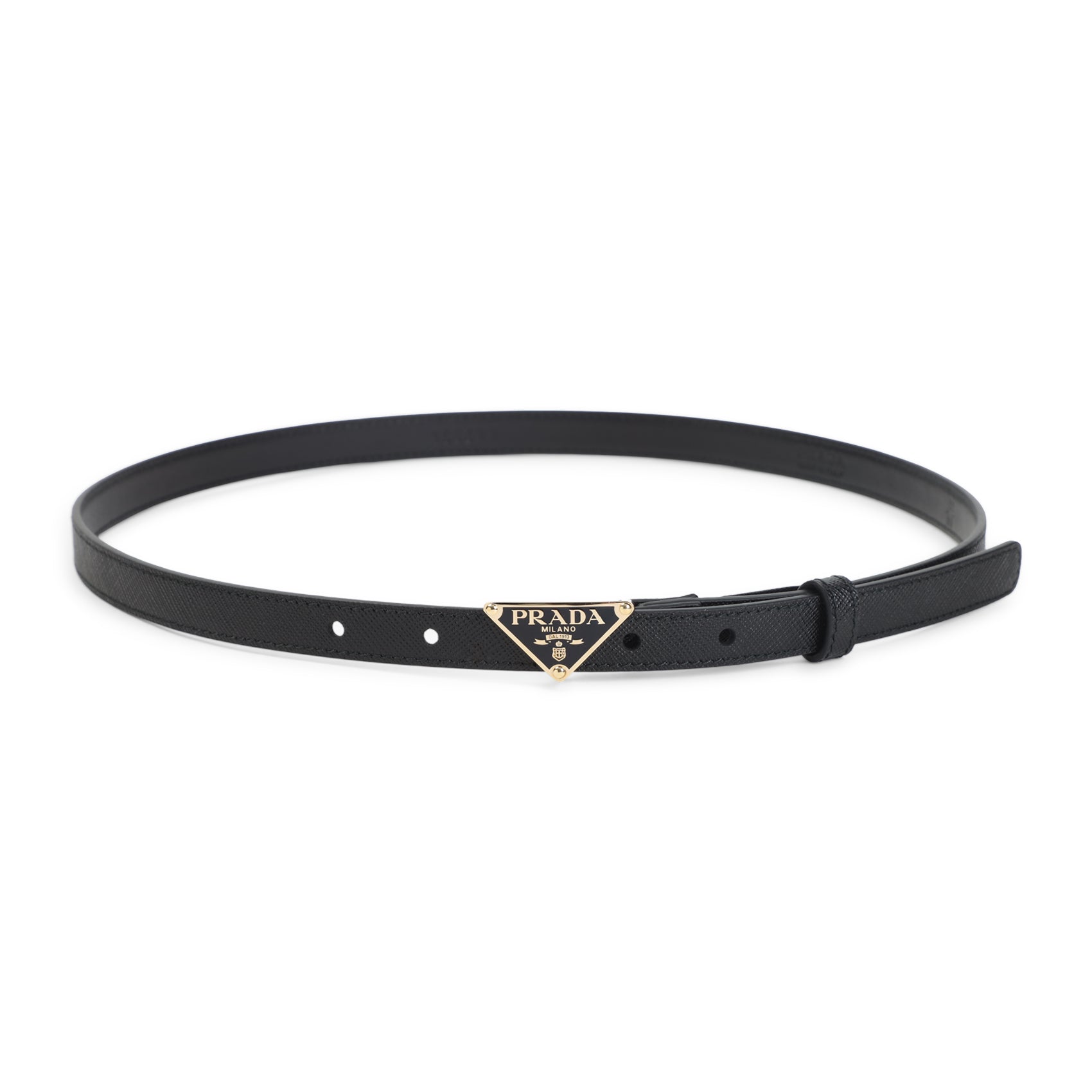 Calf Leather Belt Black