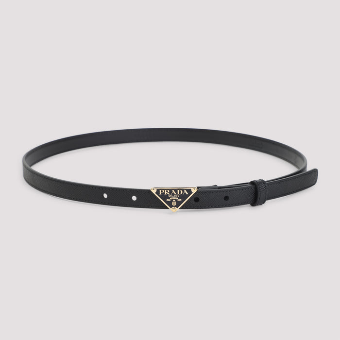 Calf Leather Belt Black