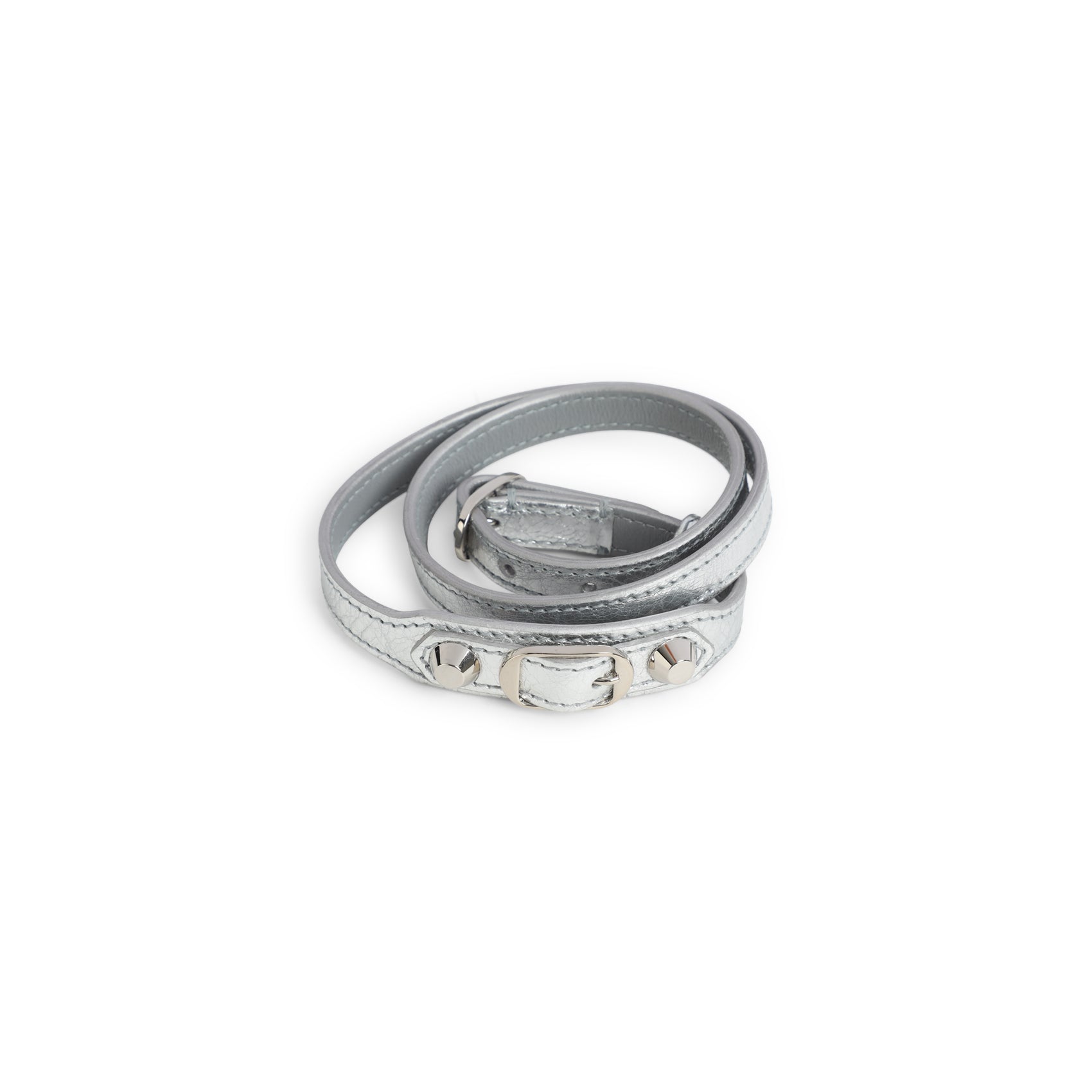 City Triple Bracelet Metallic Leather Jewellery