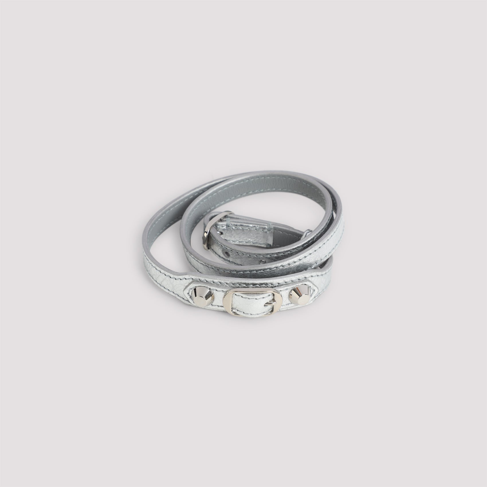 City Triple Bracelet Metallic Leather Jewellery