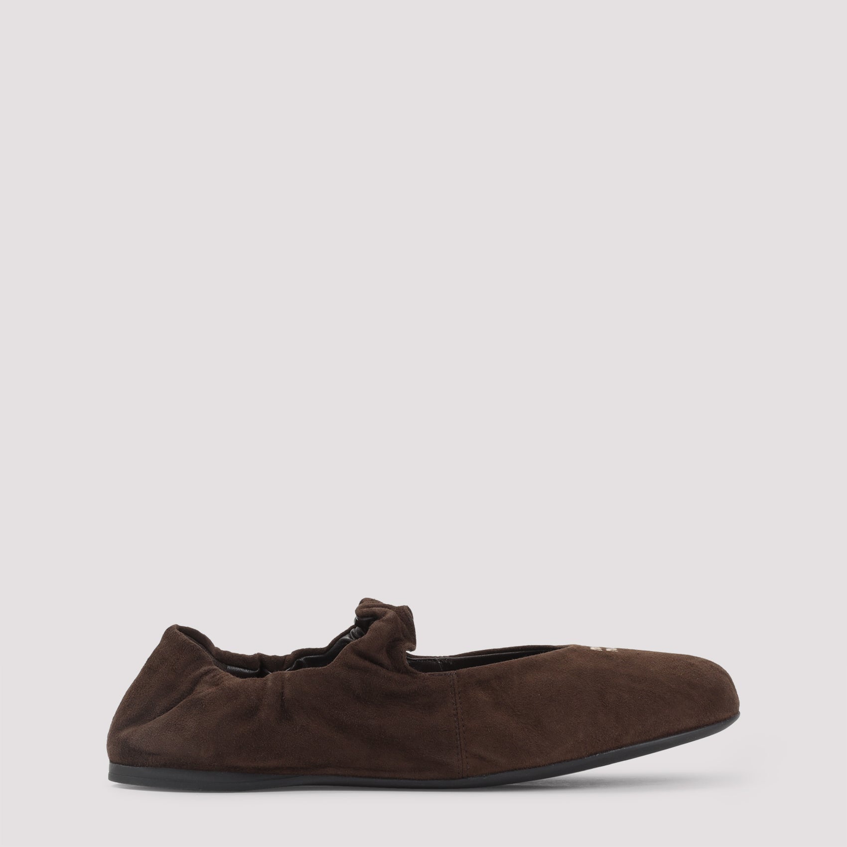 Ballerinas Brown Lamb Leather Shoe