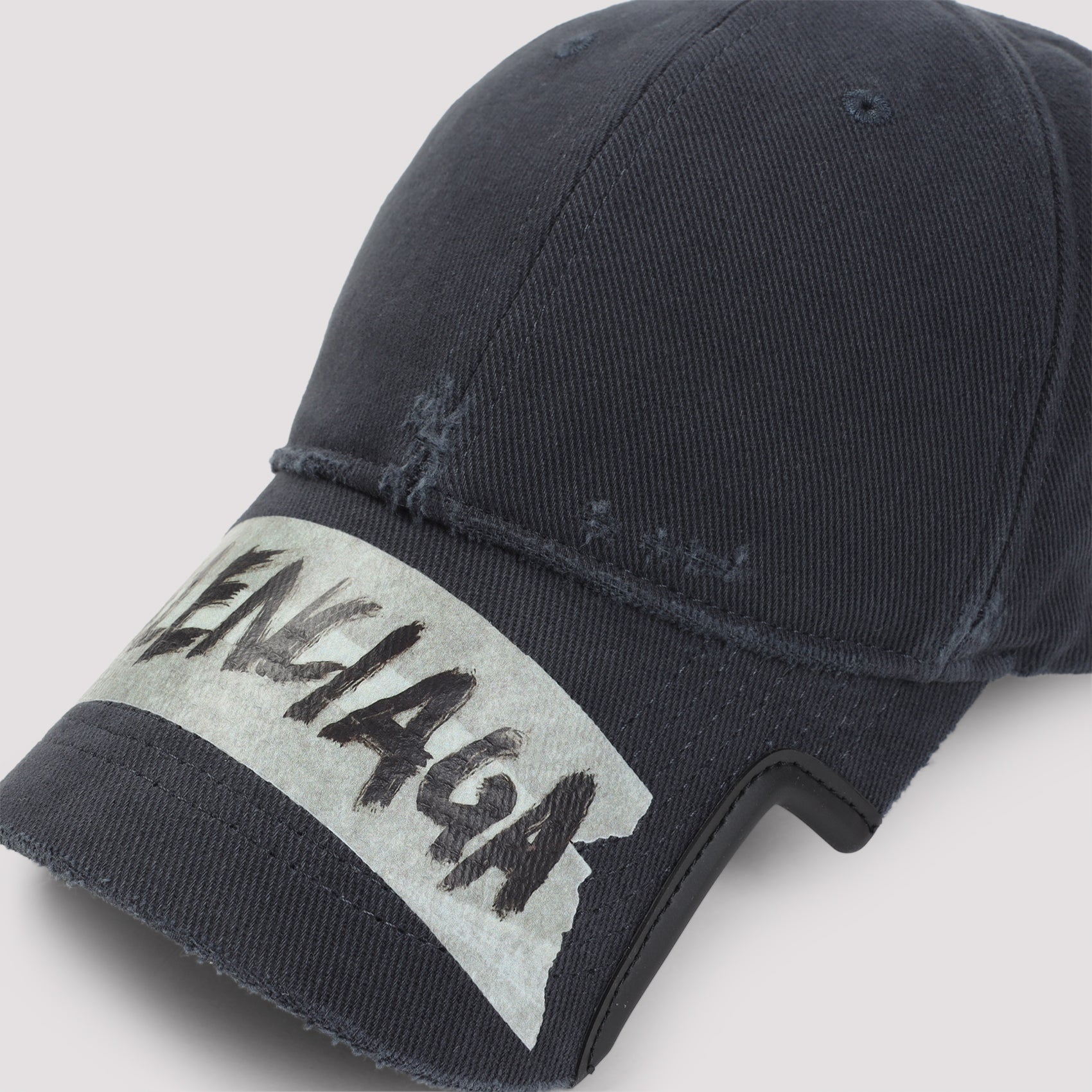 Cap Black Cotton Hat