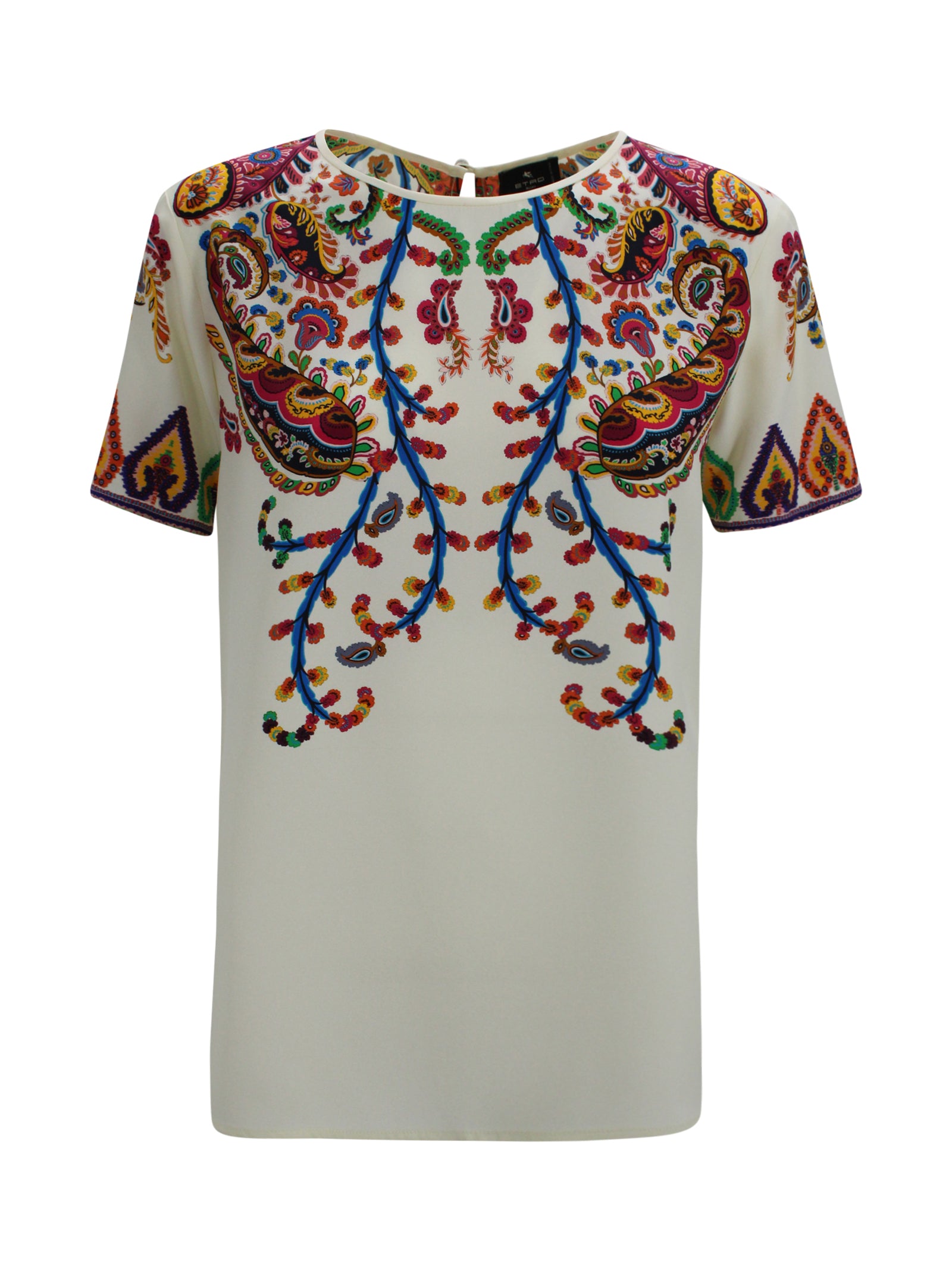 Etro T-shirts and Polos White Cotton