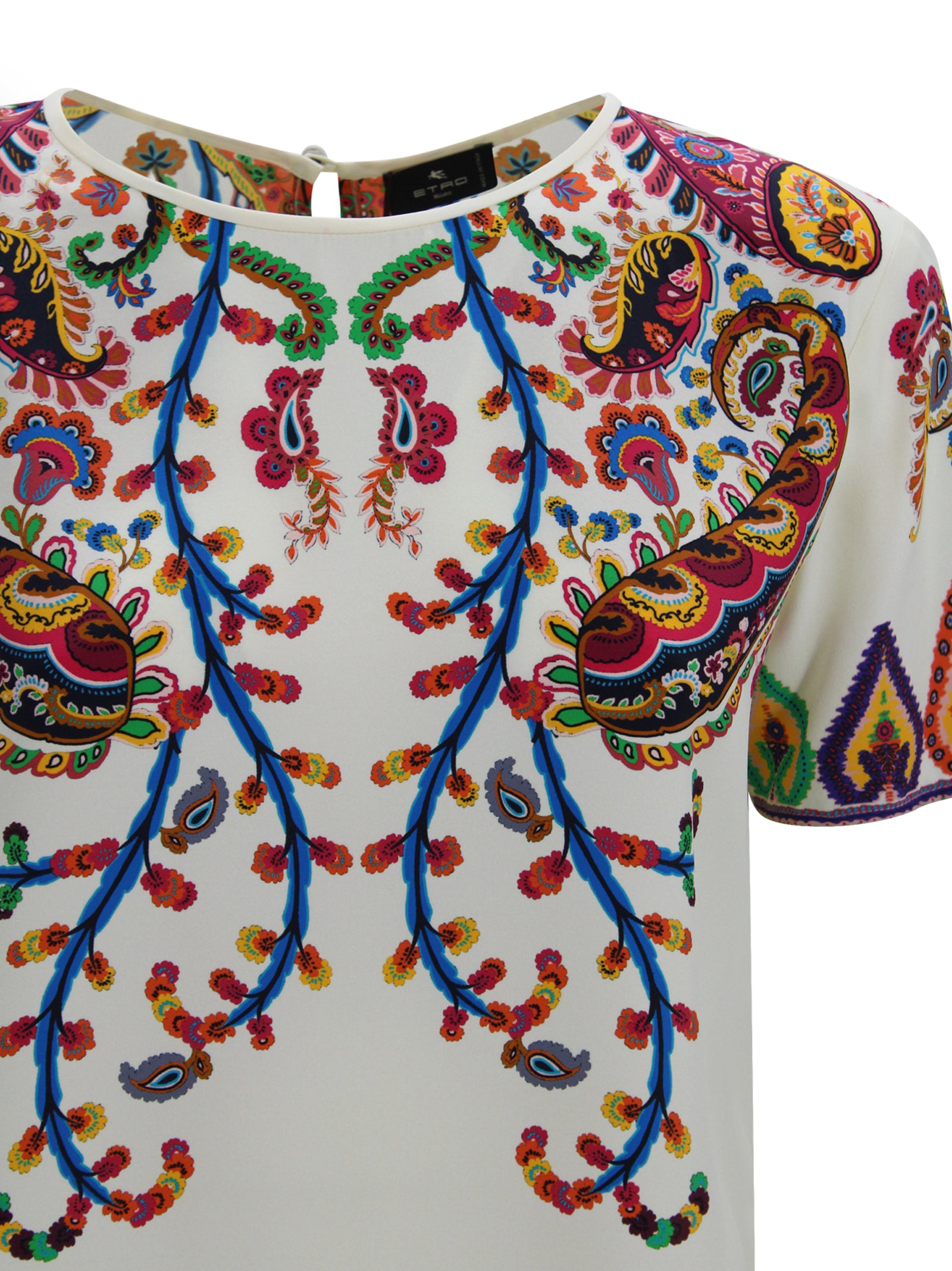 Etro T-shirts and Polos White Cotton