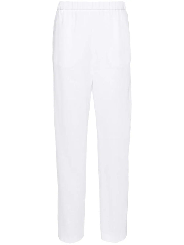 Fabiana Filippi Cotton 100% trousers in white