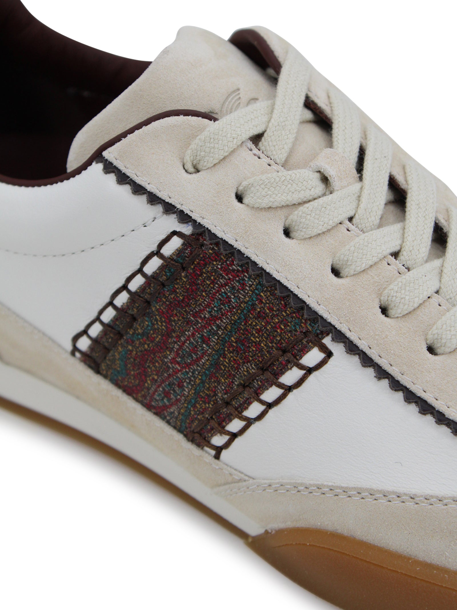 Etro Flat shoes White Leather